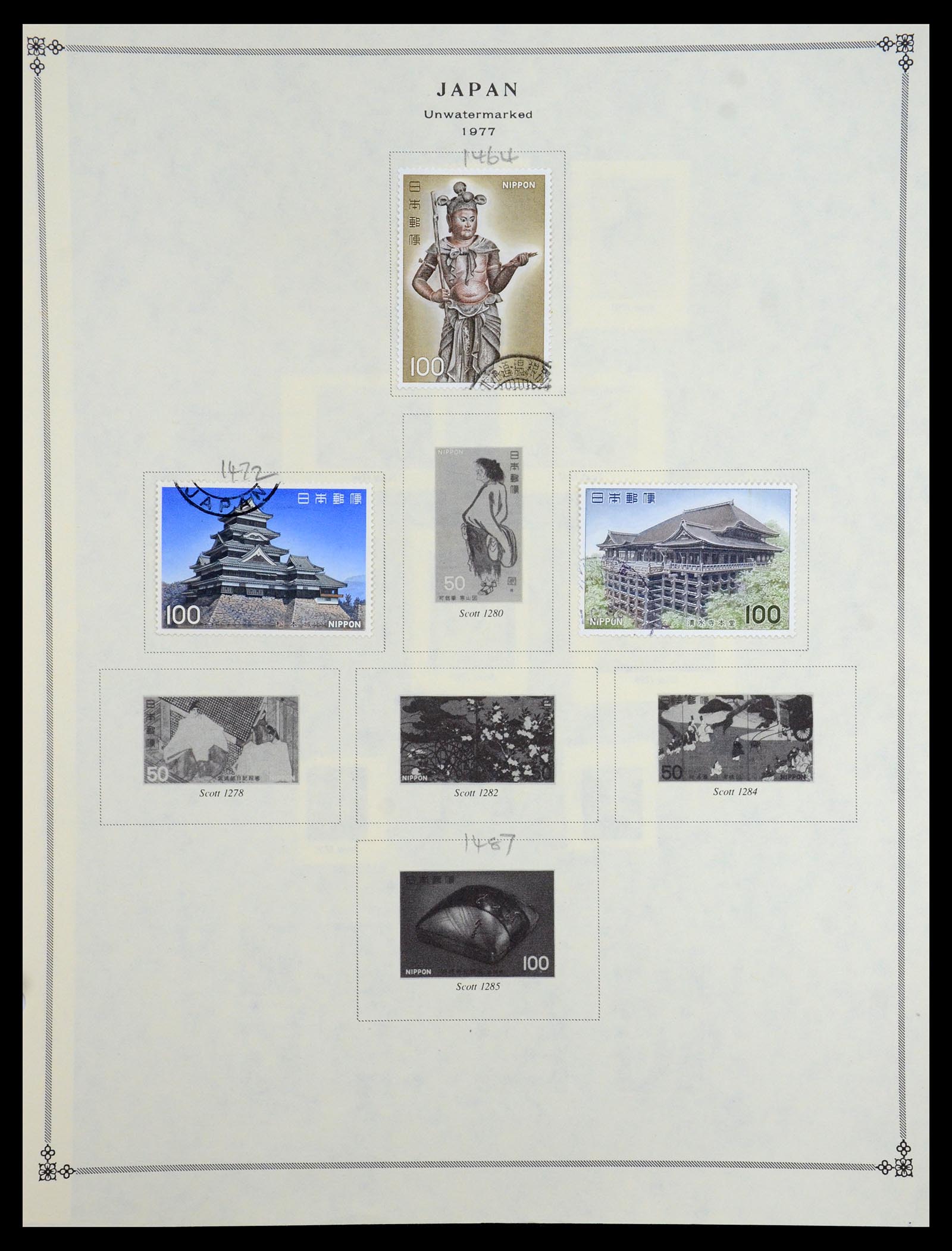 35393 068 - Postzegelverzameling 35393 Japan 1872-1990.