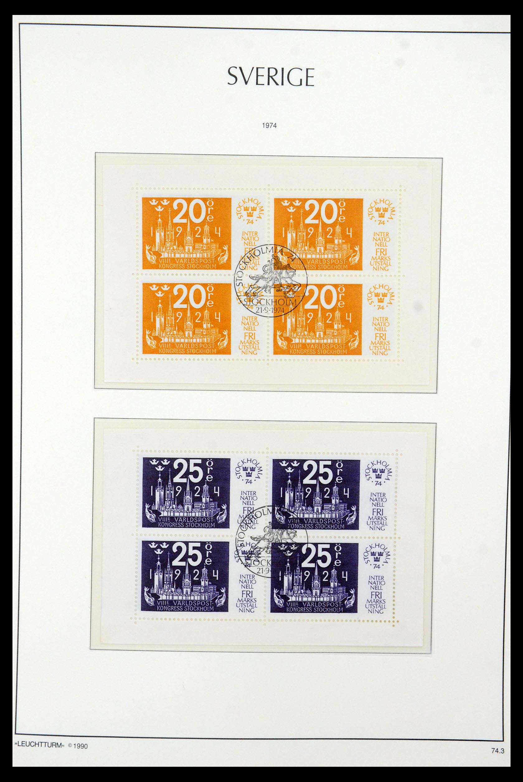 35415 103 - Postzegelverzameling 35415 Zweden 1855-1992.