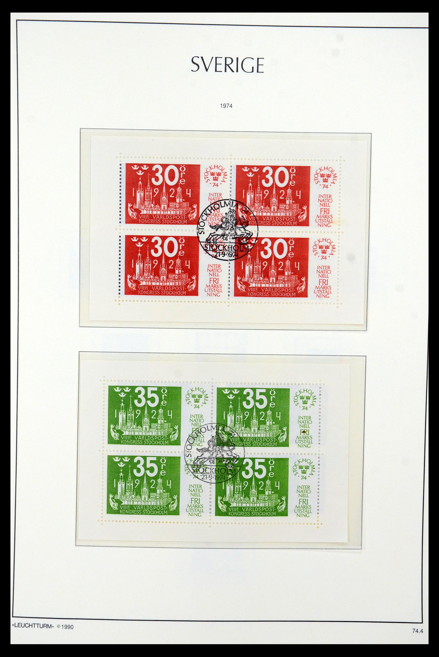 35415 104 - Postzegelverzameling 35415 Zweden 1855-1992.