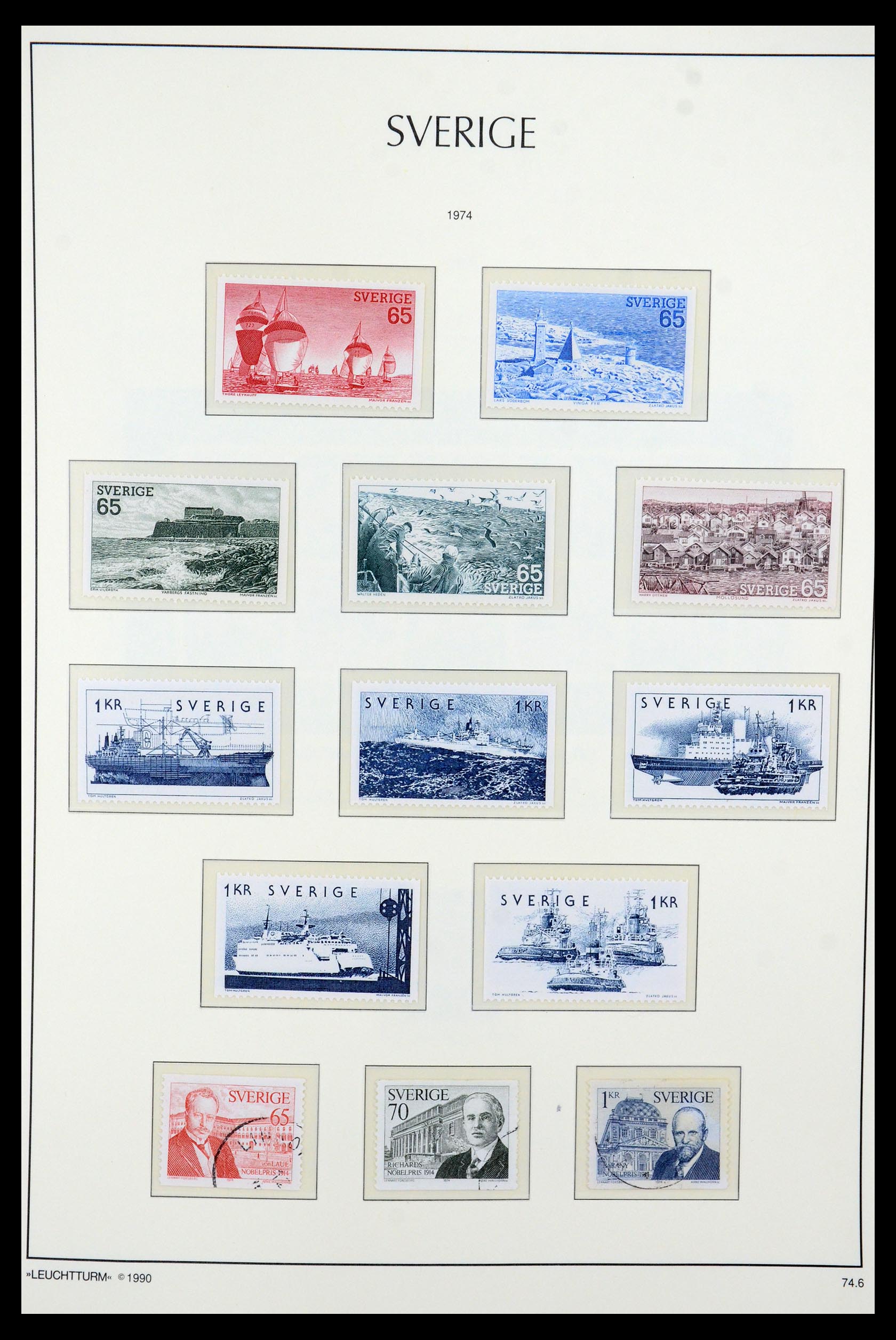 35415 106 - Postzegelverzameling 35415 Zweden 1855-1992.