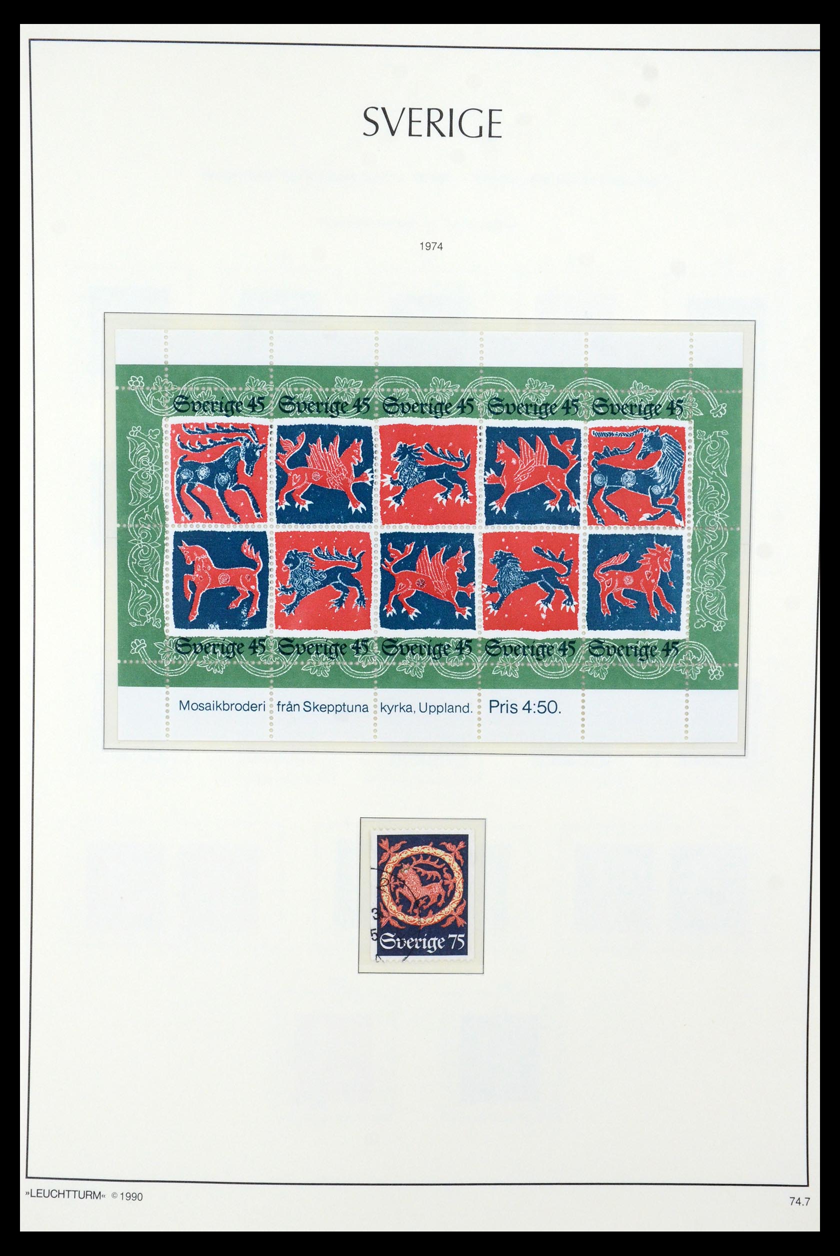35415 107 - Postzegelverzameling 35415 Zweden 1855-1992.