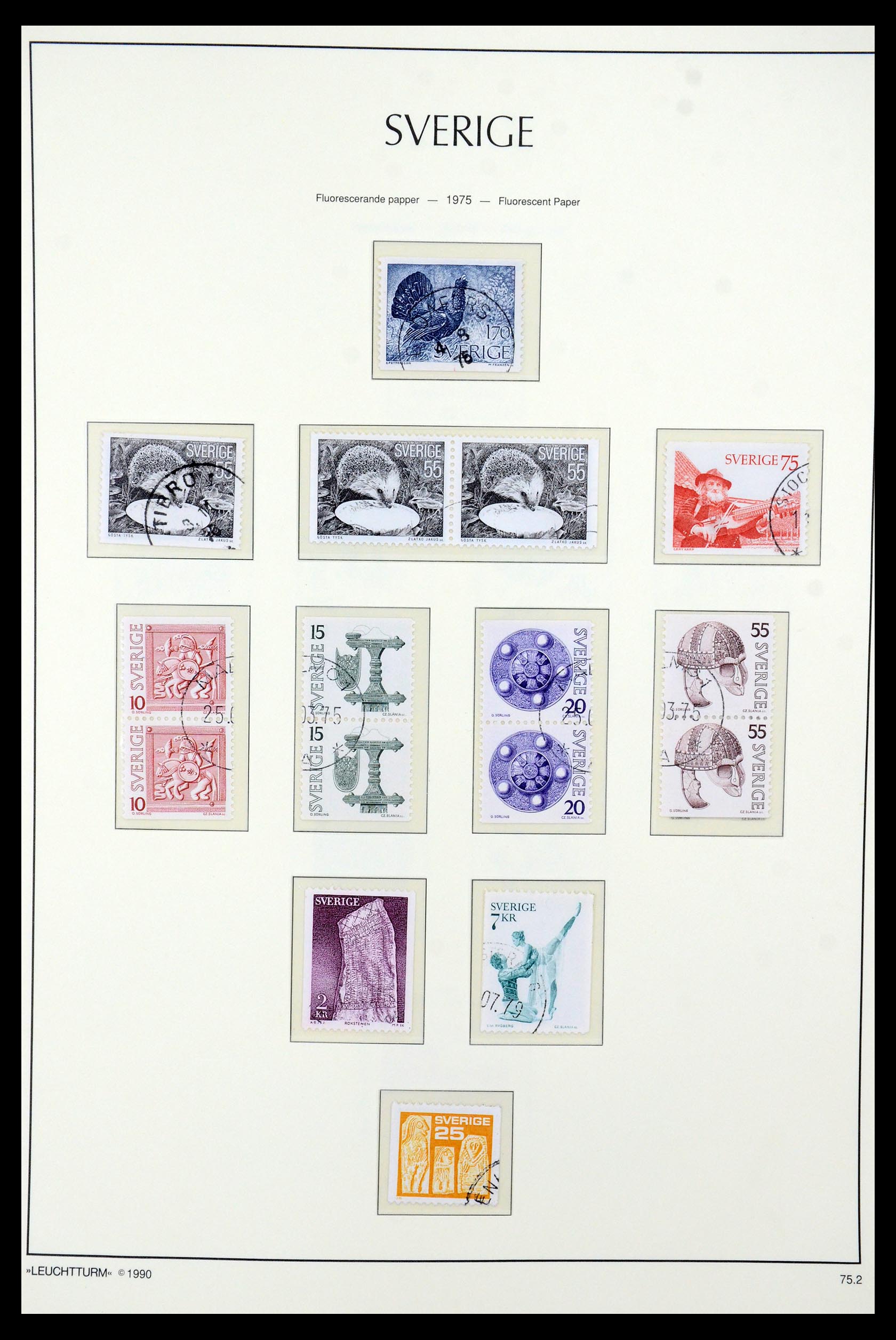 35415 110 - Postzegelverzameling 35415 Zweden 1855-1992.