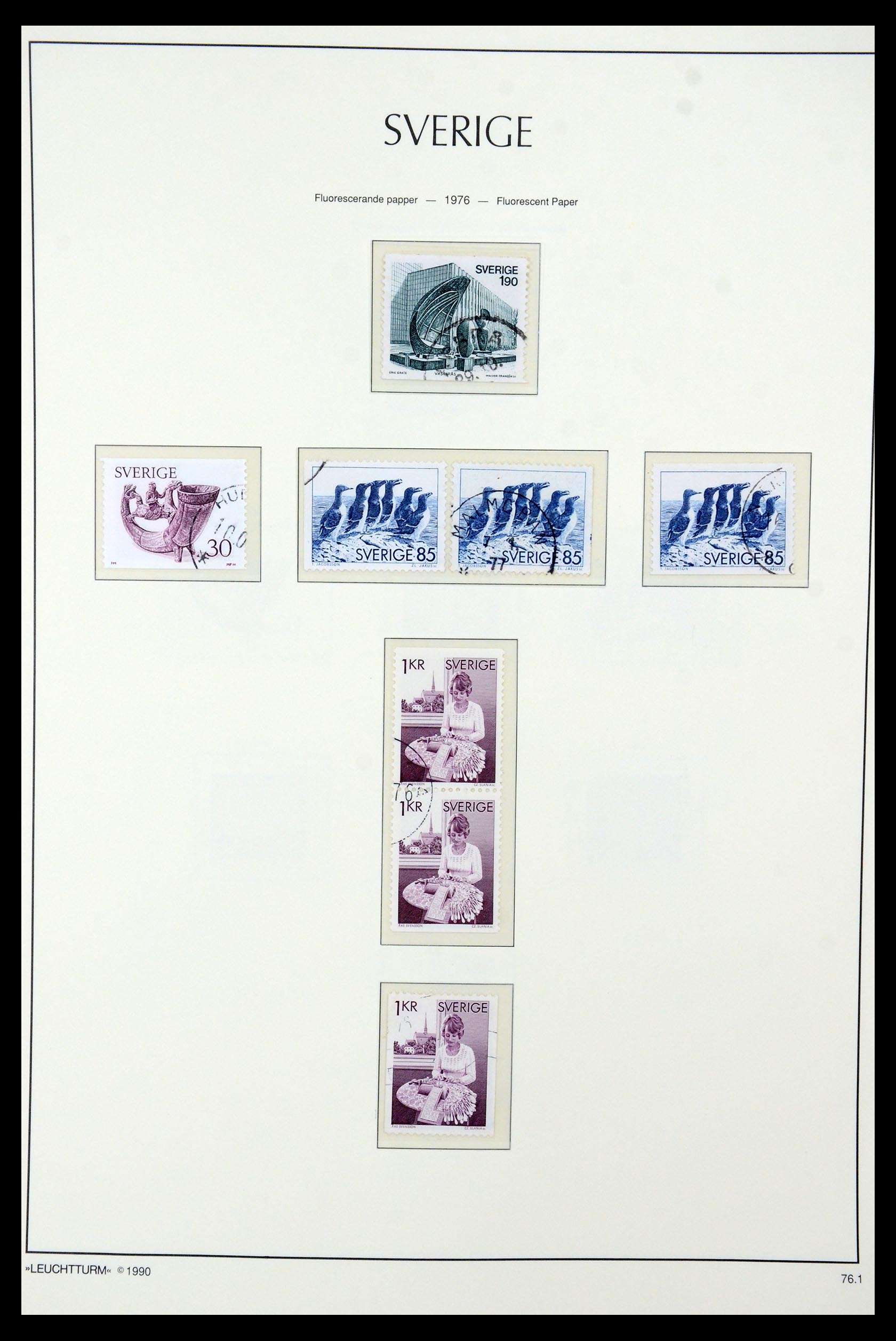 35415 114 - Postzegelverzameling 35415 Zweden 1855-1992.