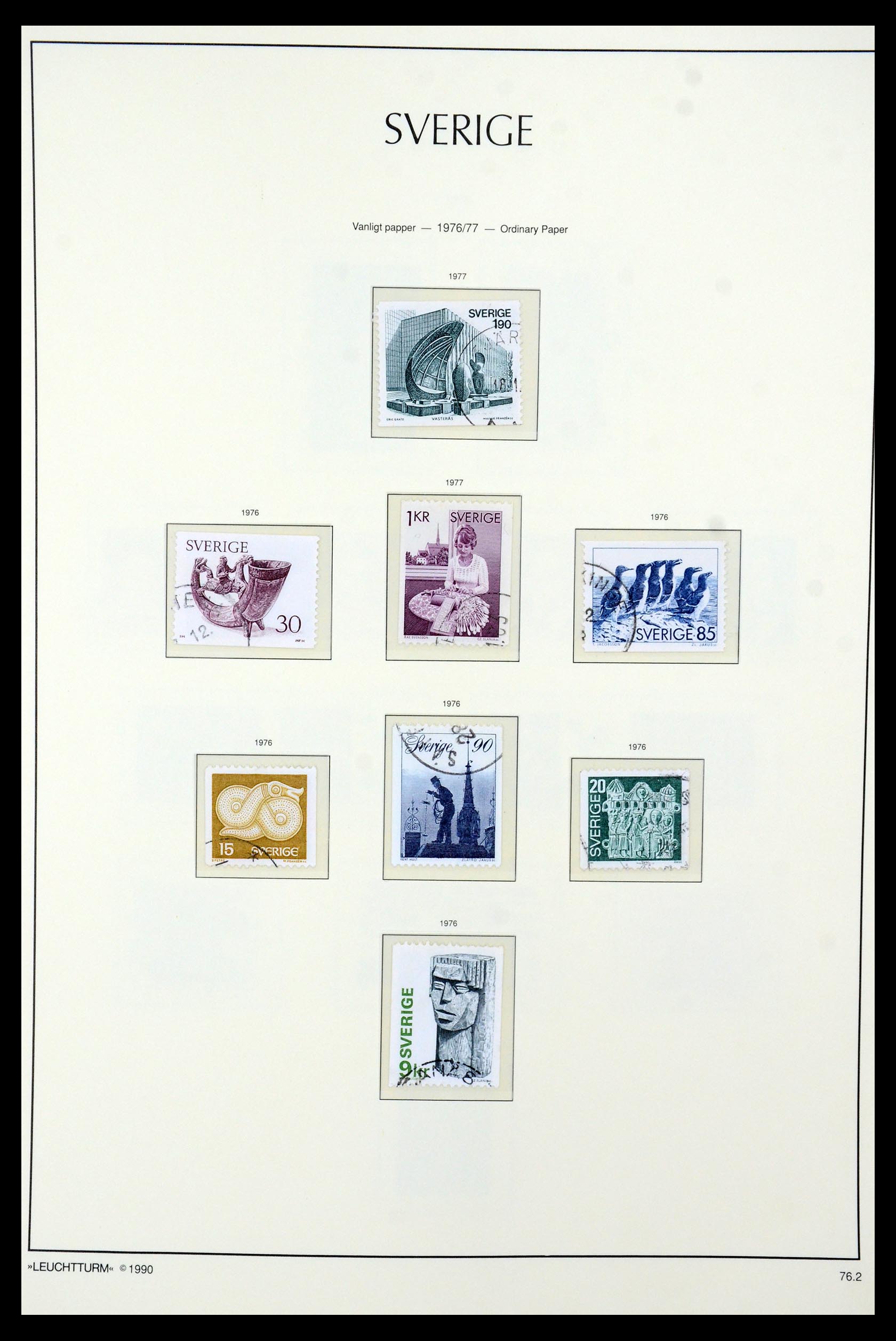 35415 115 - Postzegelverzameling 35415 Zweden 1855-1992.