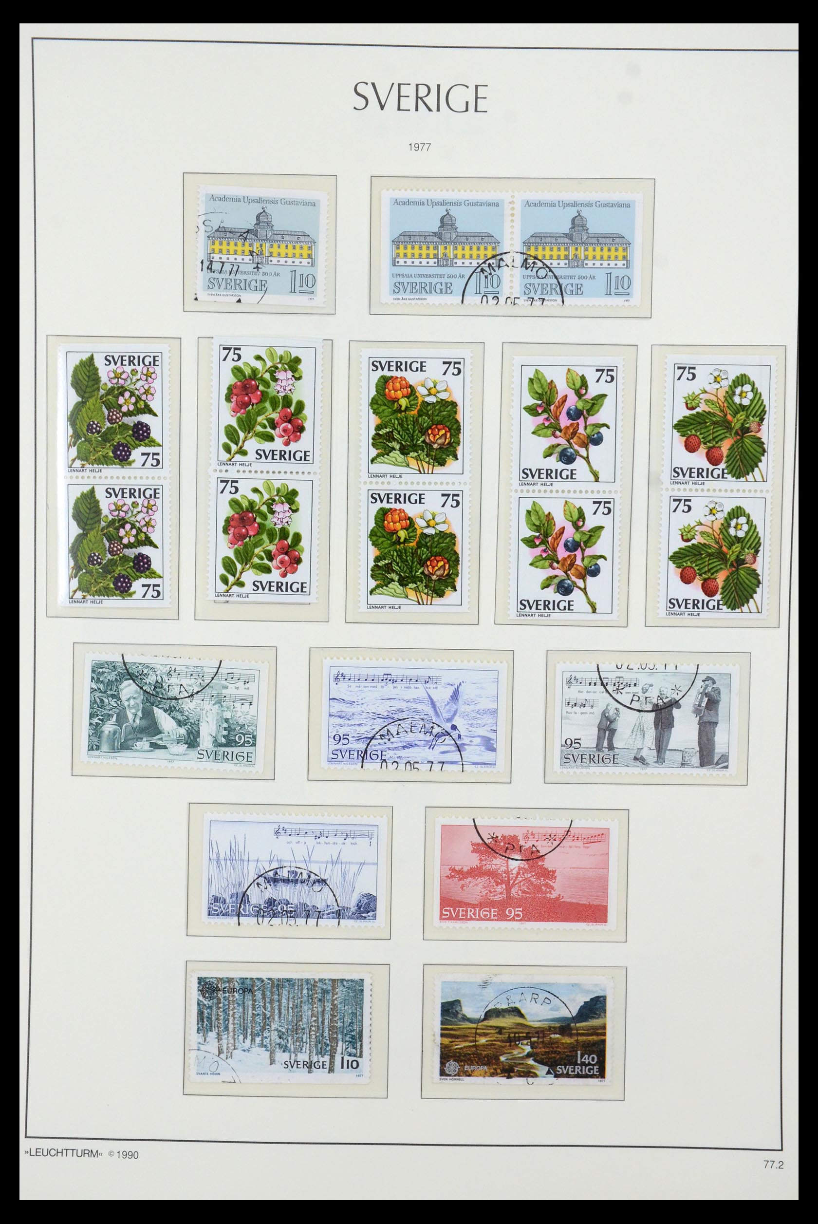 35415 120 - Postzegelverzameling 35415 Zweden 1855-1992.