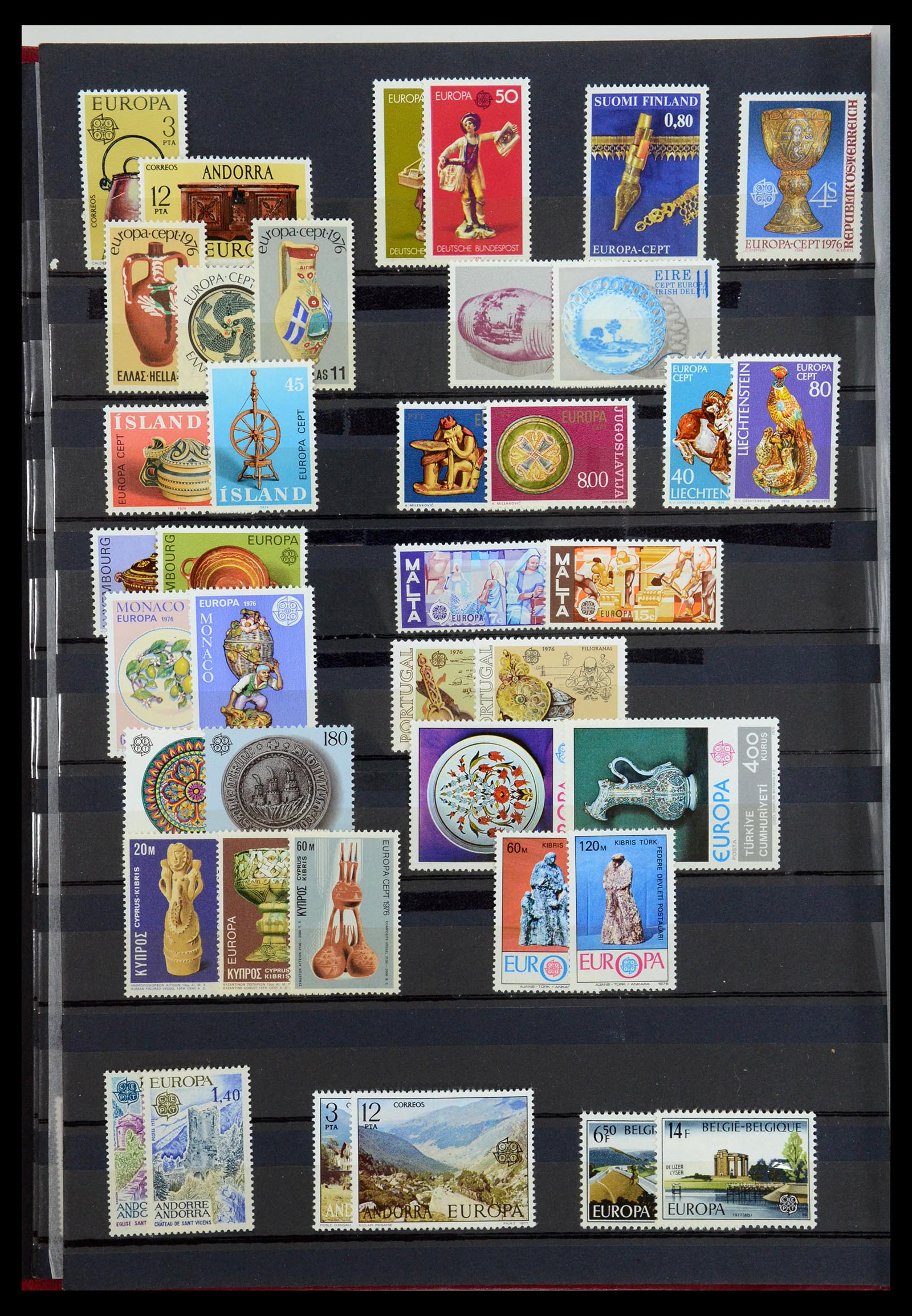 35416 006 - Postzegelverzameling 35416 Europa CEPT 1956-2008.