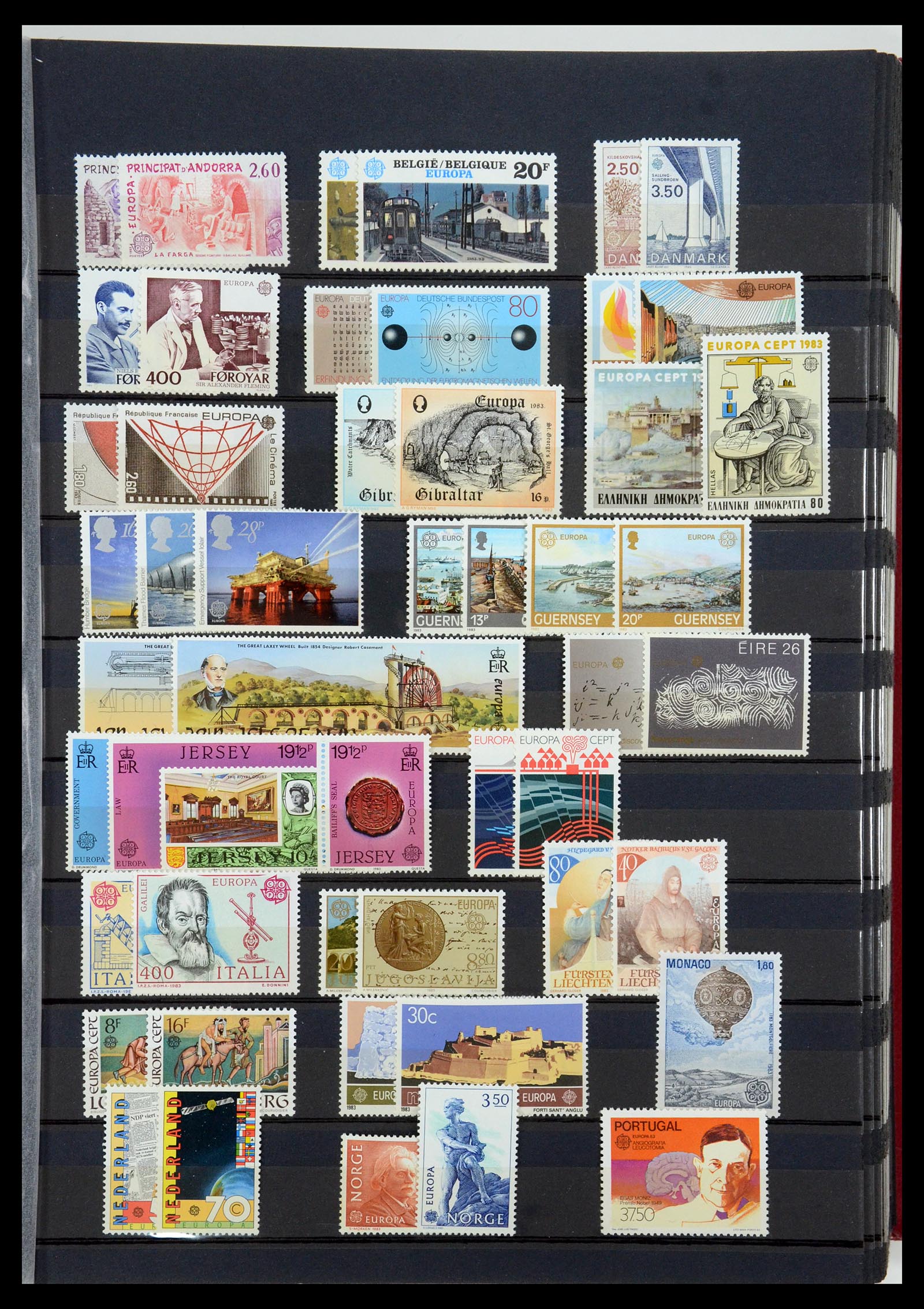 35416 010 - Postzegelverzameling 35416 Europa CEPT 1956-2008.
