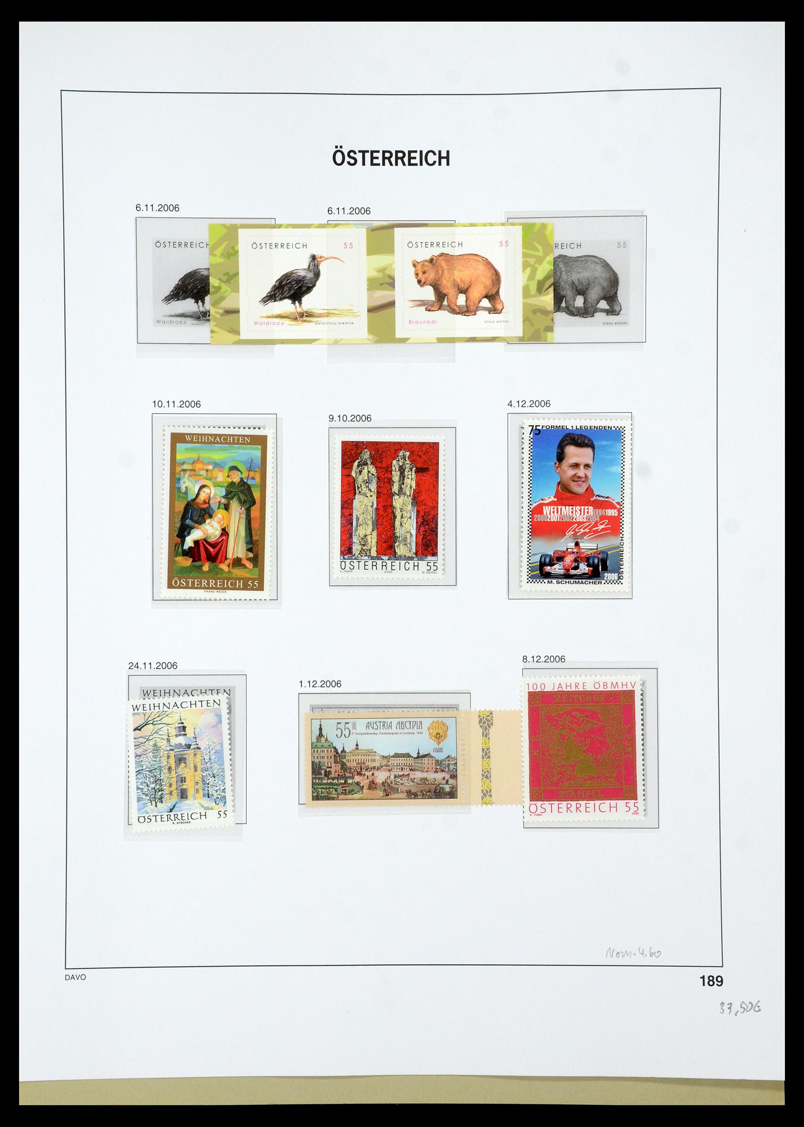 35423 246 - Postzegelverzameling 35423 Oostenrijk 1850-2006.