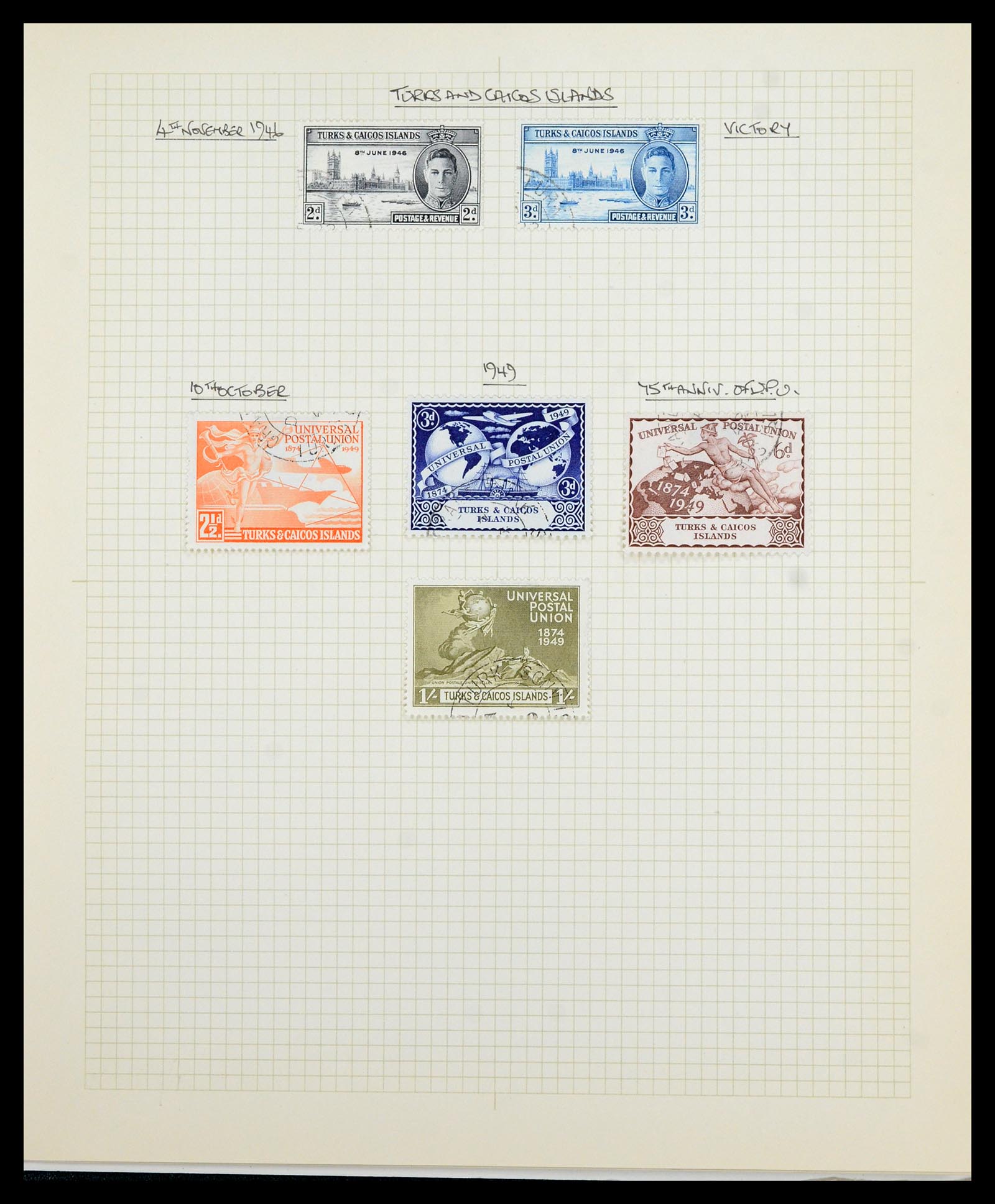35480 137 - Postzegelverzameling 35480 Engelse koloniën George VI 1936-1953.