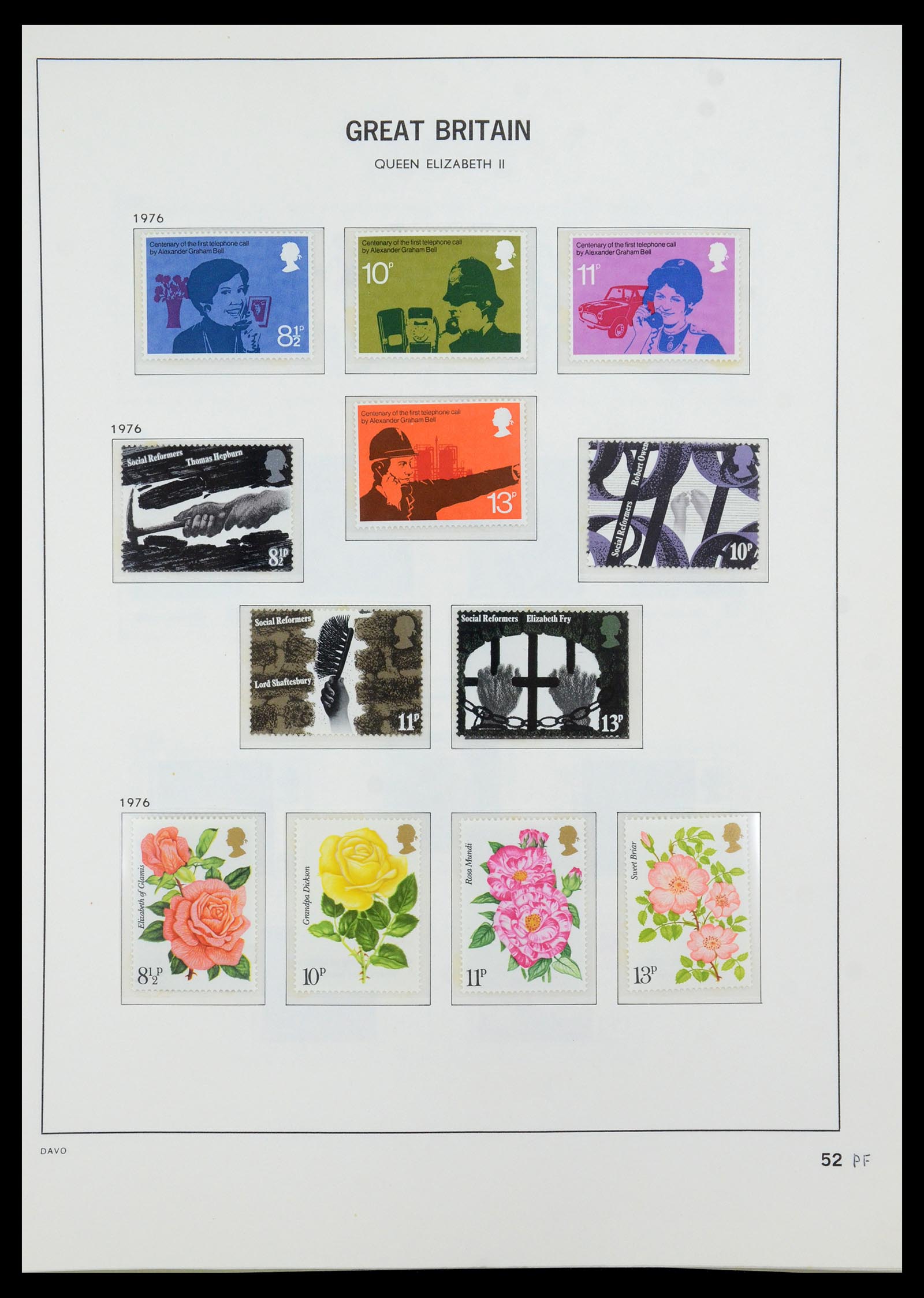 35481 061 - Postzegelverzameling 35481 Engeland 1840-1991.