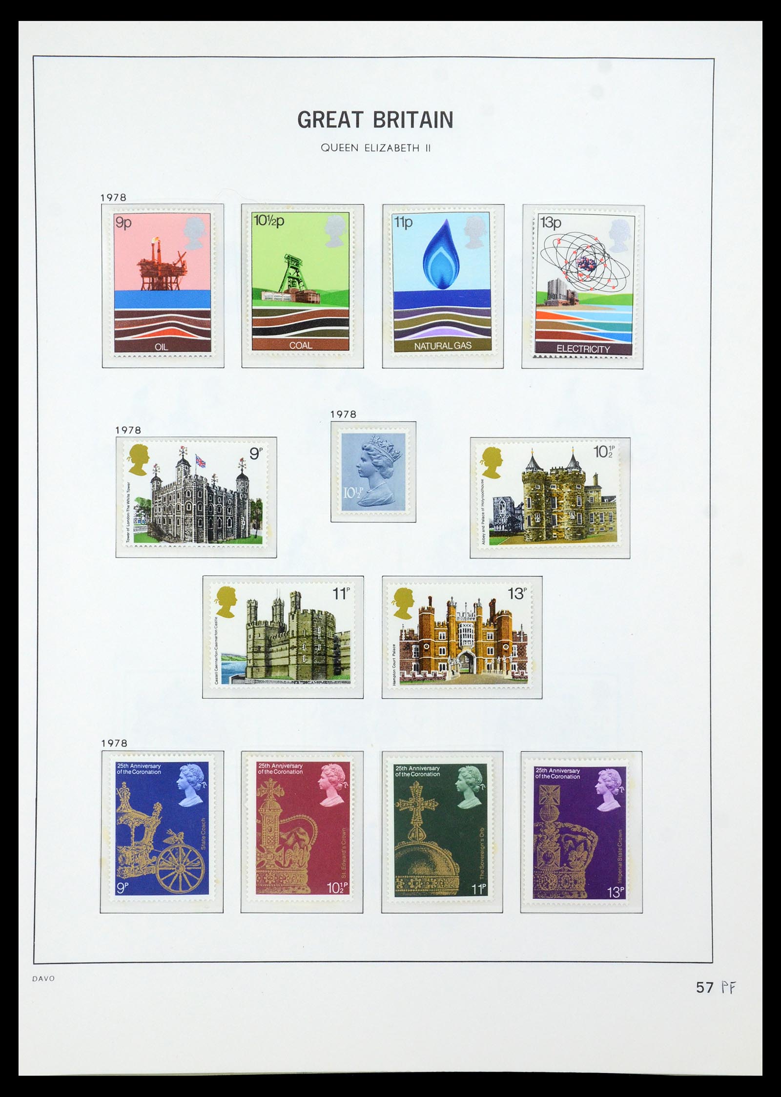 35481 066 - Postzegelverzameling 35481 Engeland 1840-1991.