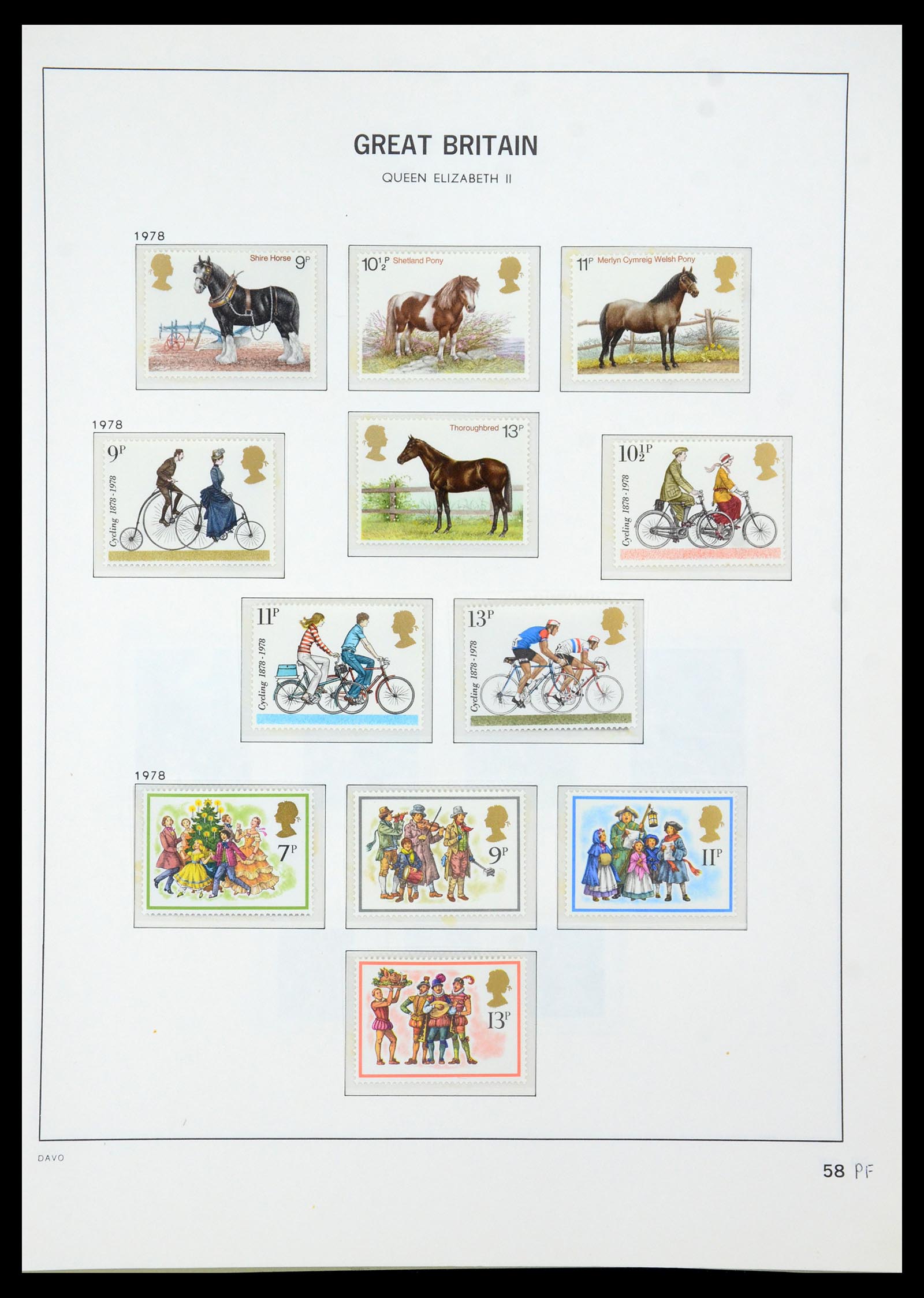 35481 067 - Postzegelverzameling 35481 Engeland 1840-1991.