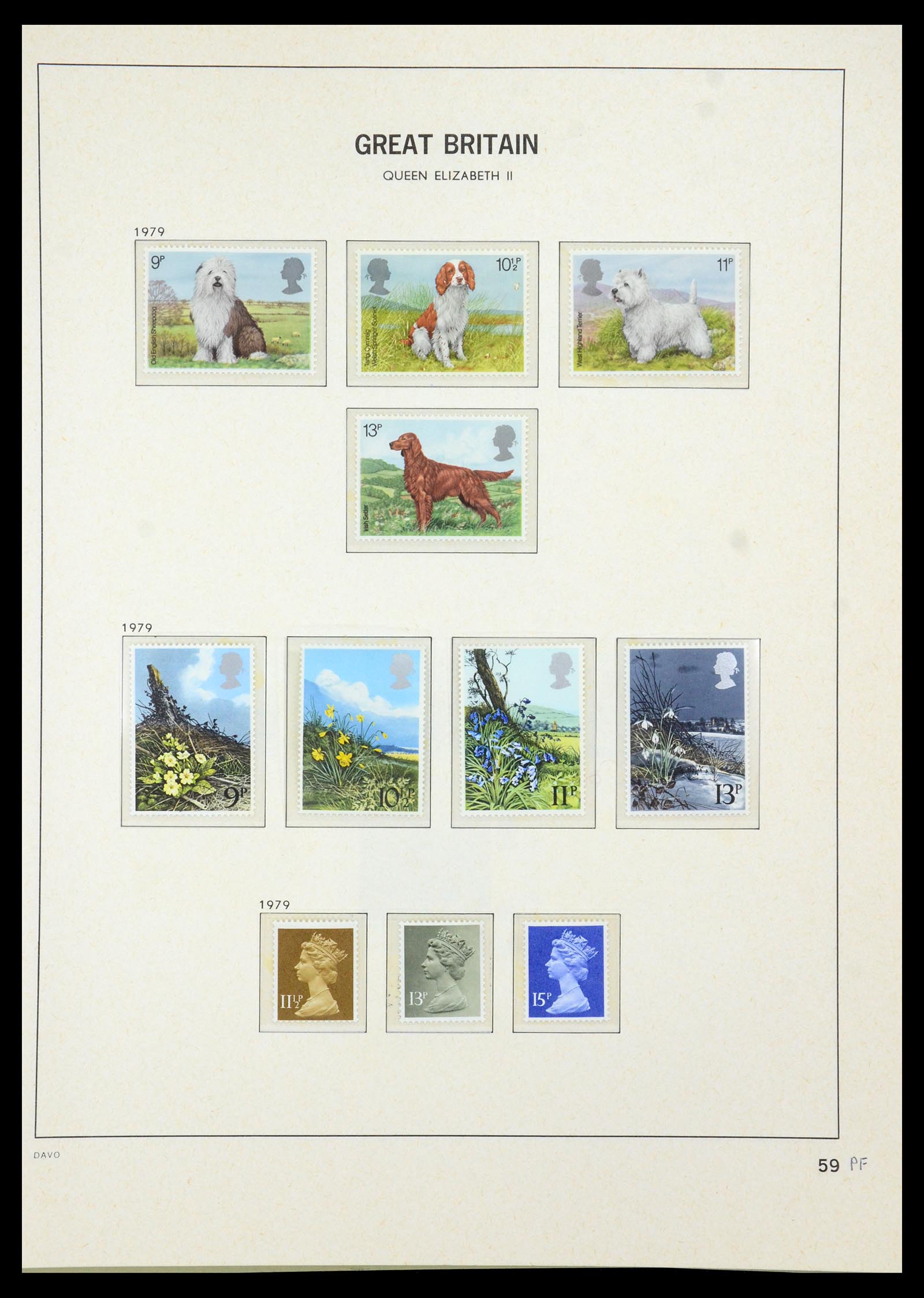 35481 068 - Postzegelverzameling 35481 Engeland 1840-1991.
