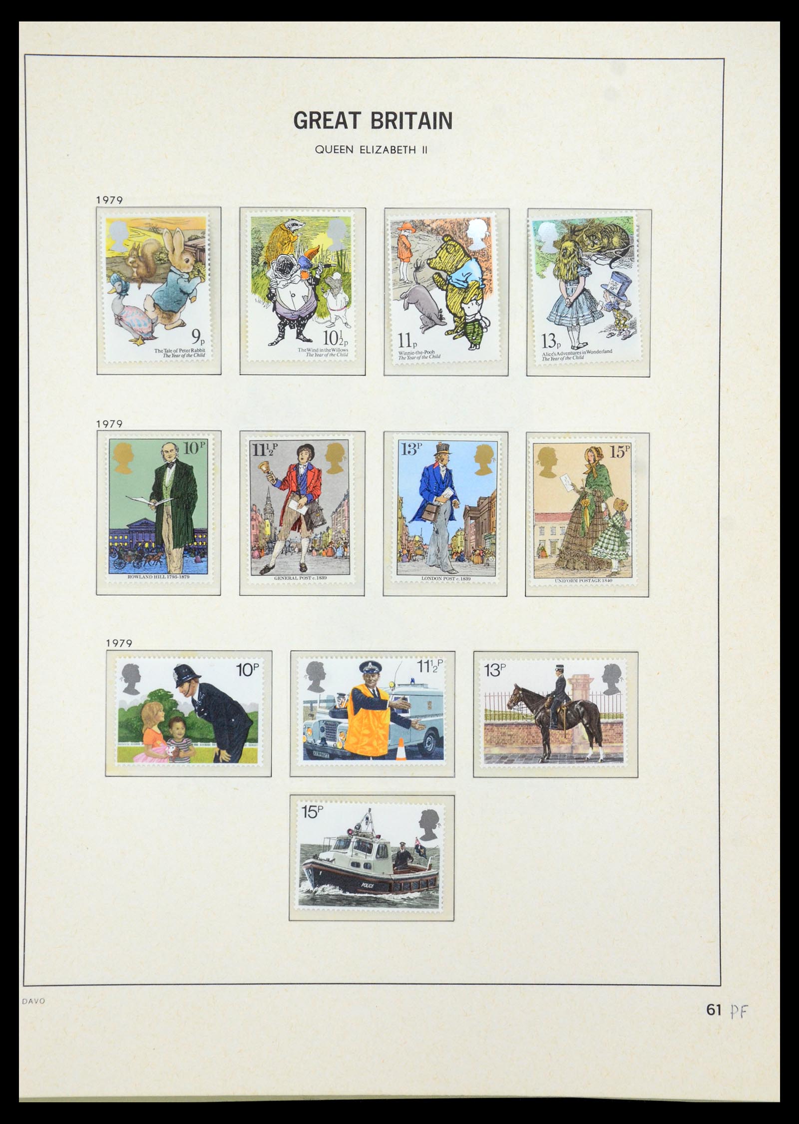 35481 070 - Postzegelverzameling 35481 Engeland 1840-1991.