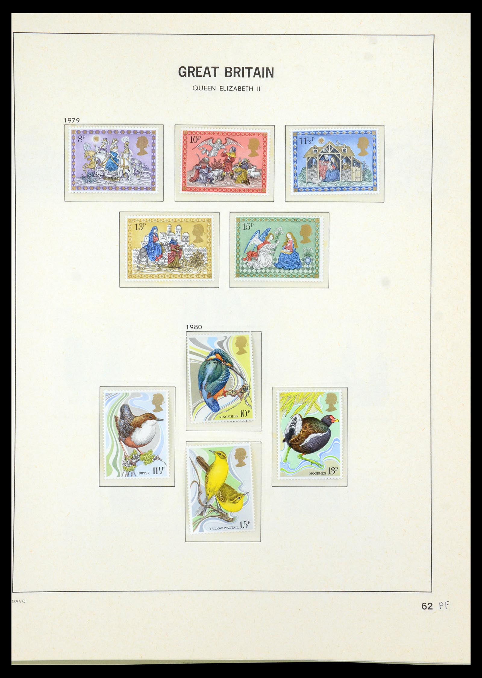 35481 071 - Postzegelverzameling 35481 Engeland 1840-1991.