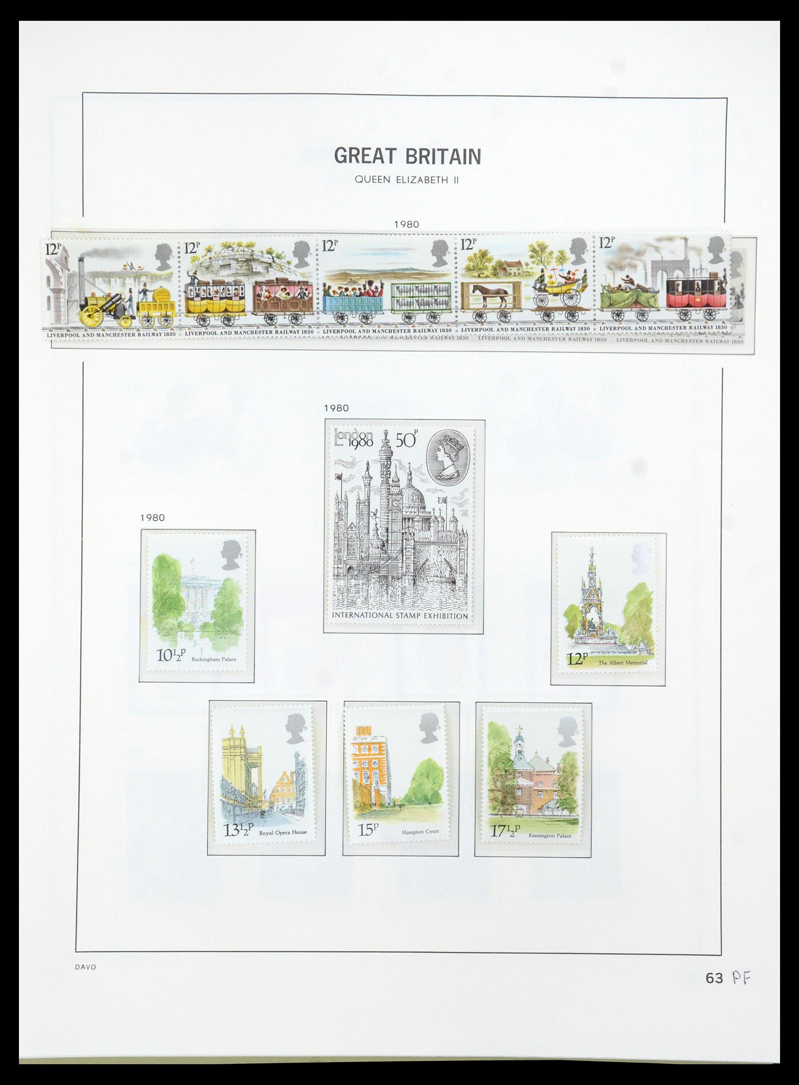 35481 072 - Postzegelverzameling 35481 Engeland 1840-1991.