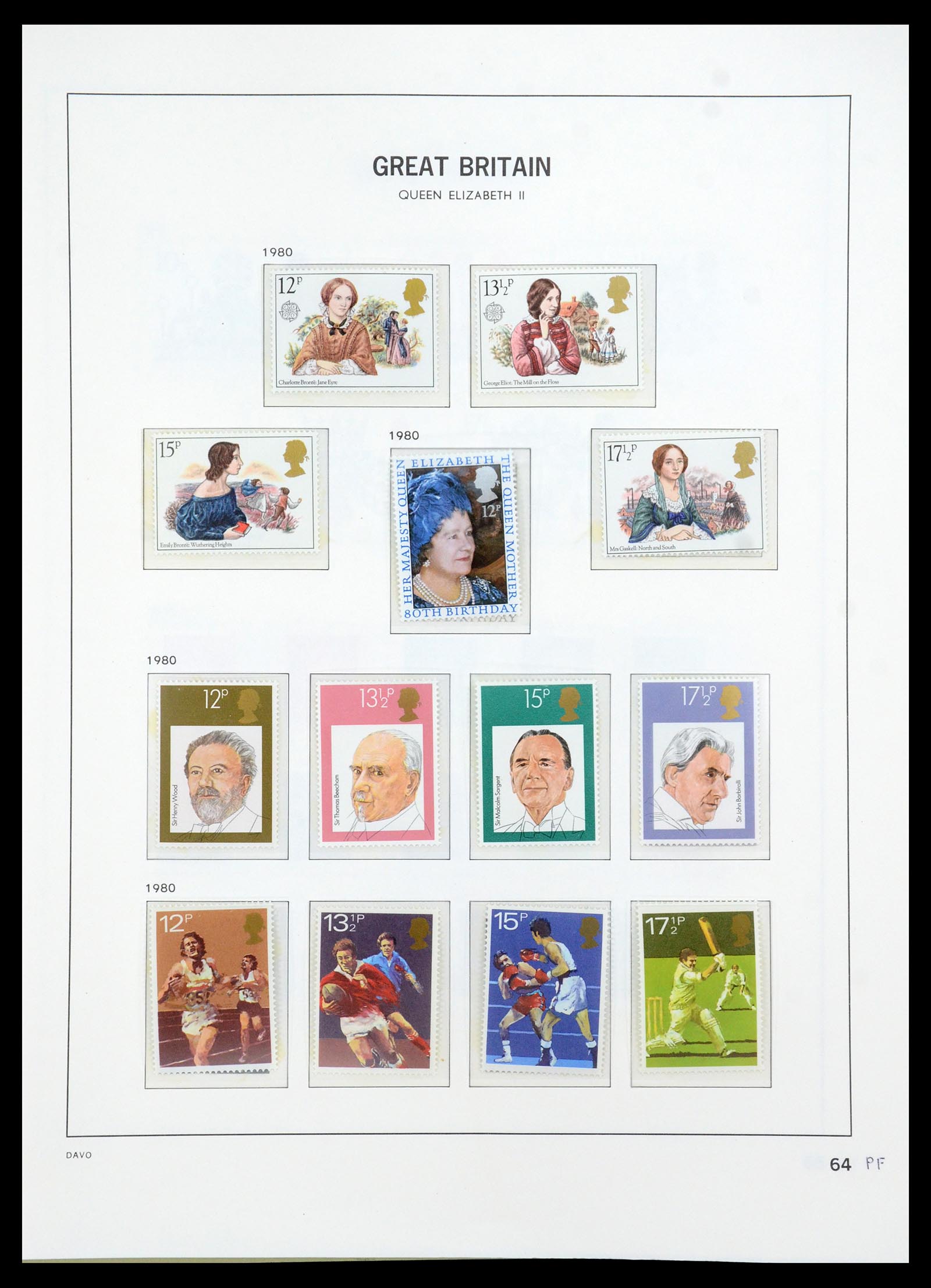 35481 073 - Postzegelverzameling 35481 Engeland 1840-1991.