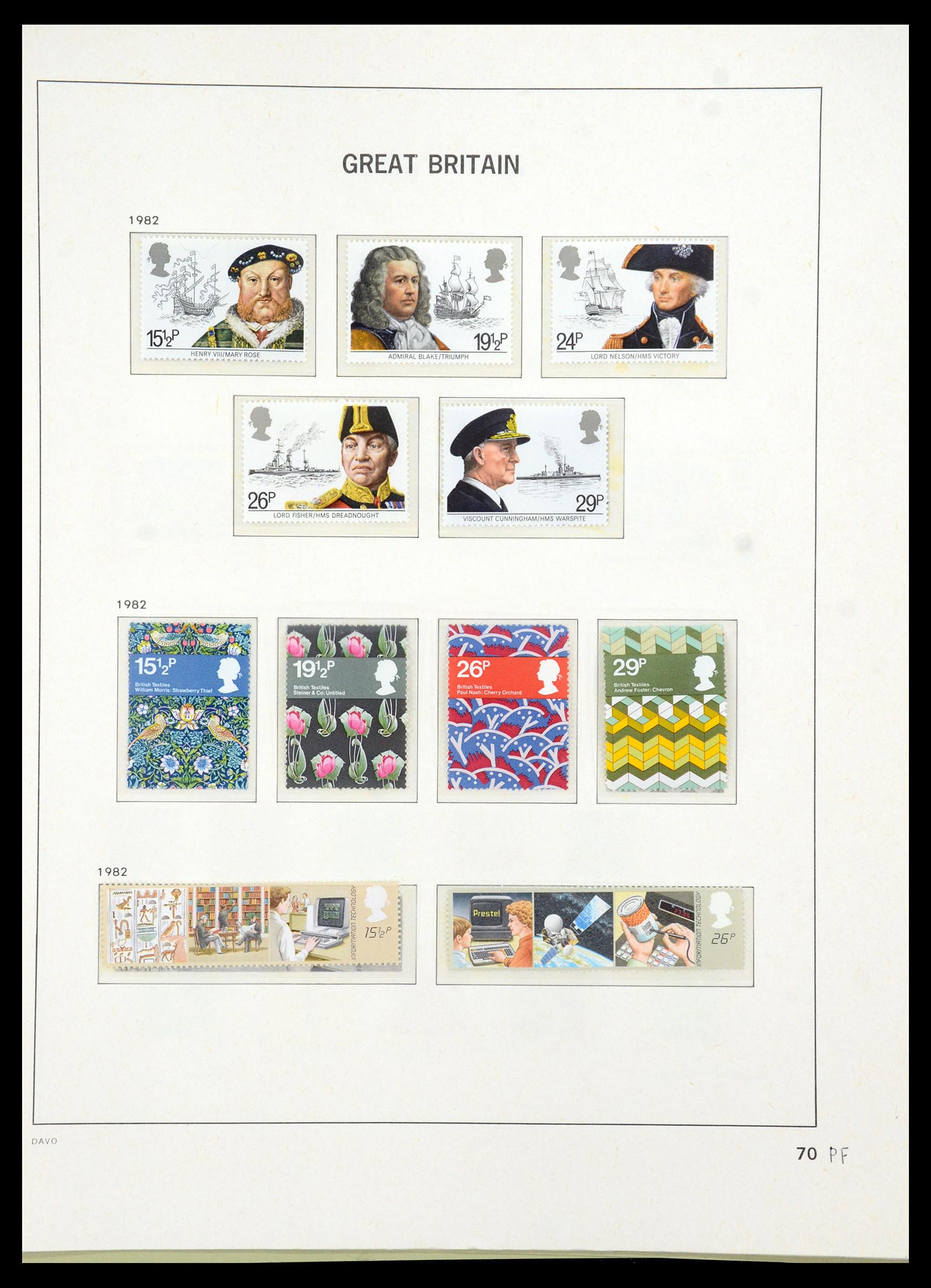 35481 079 - Postzegelverzameling 35481 Engeland 1840-1991.