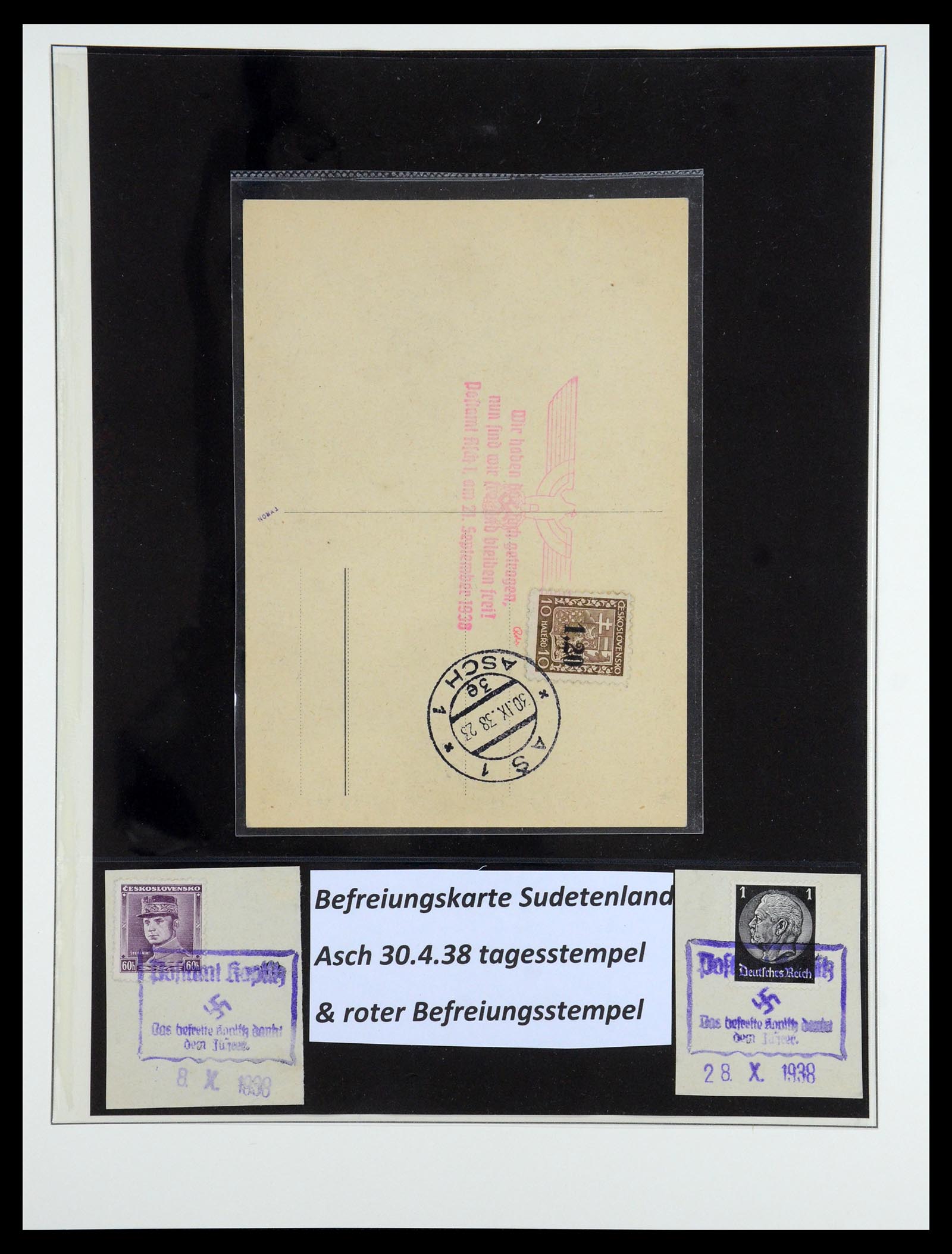 35485 127 - Stamp Collection 35485 Germany Propaganda Cards.