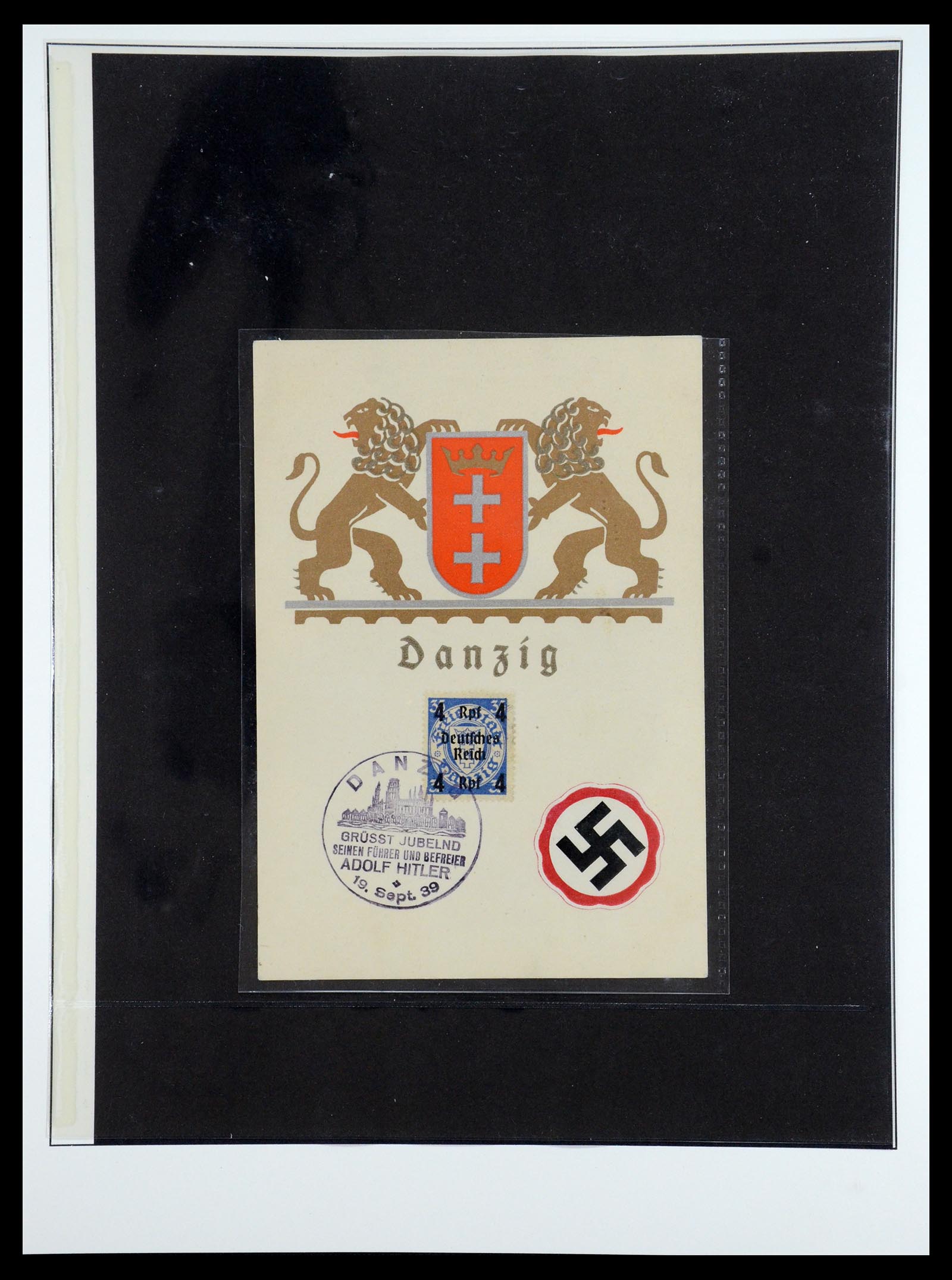 35485 139 - Stamp Collection 35485 Germany Propaganda Cards.