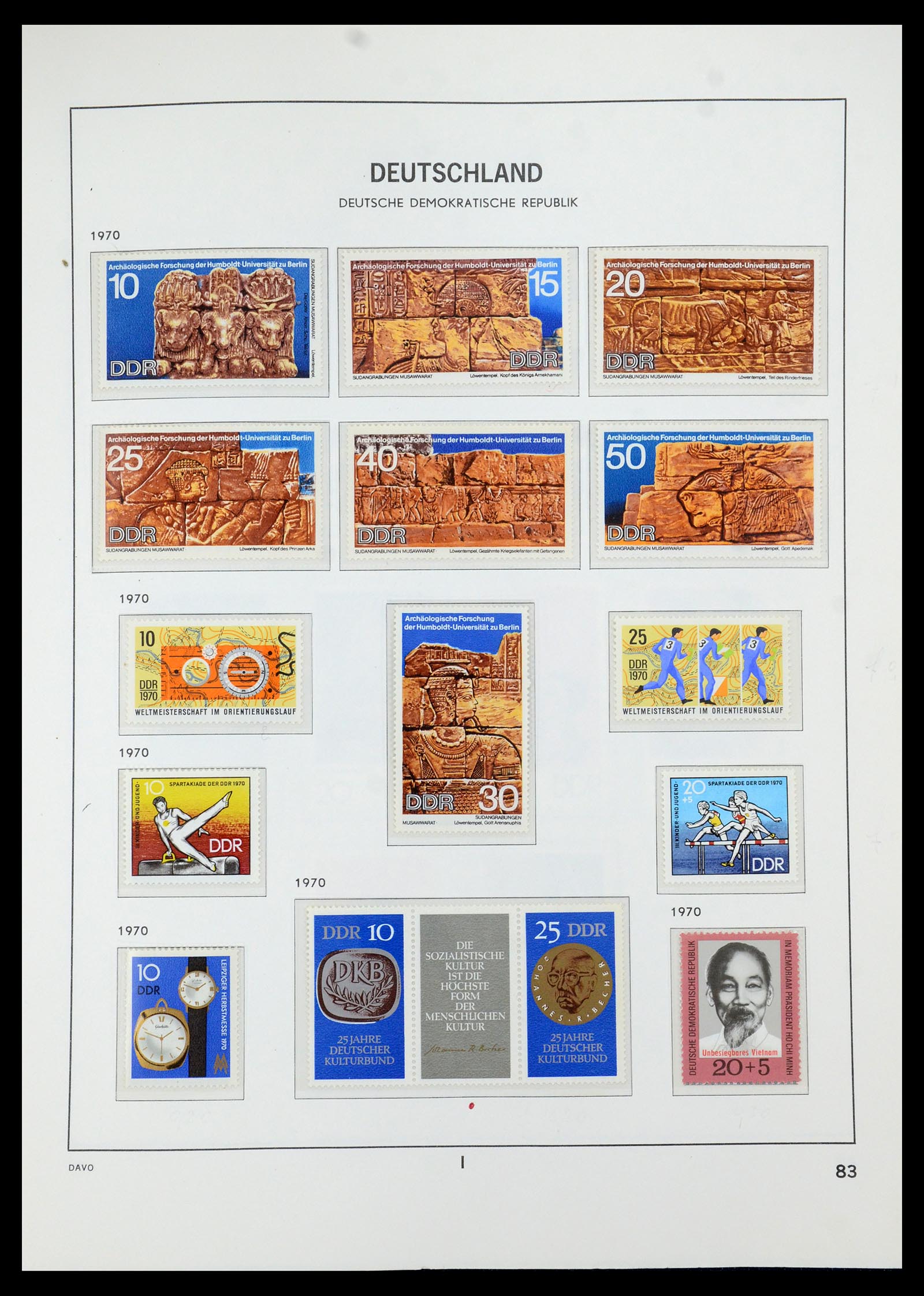 35534 101 - Postzegelverzameling 35534 DDR 1949-1990.