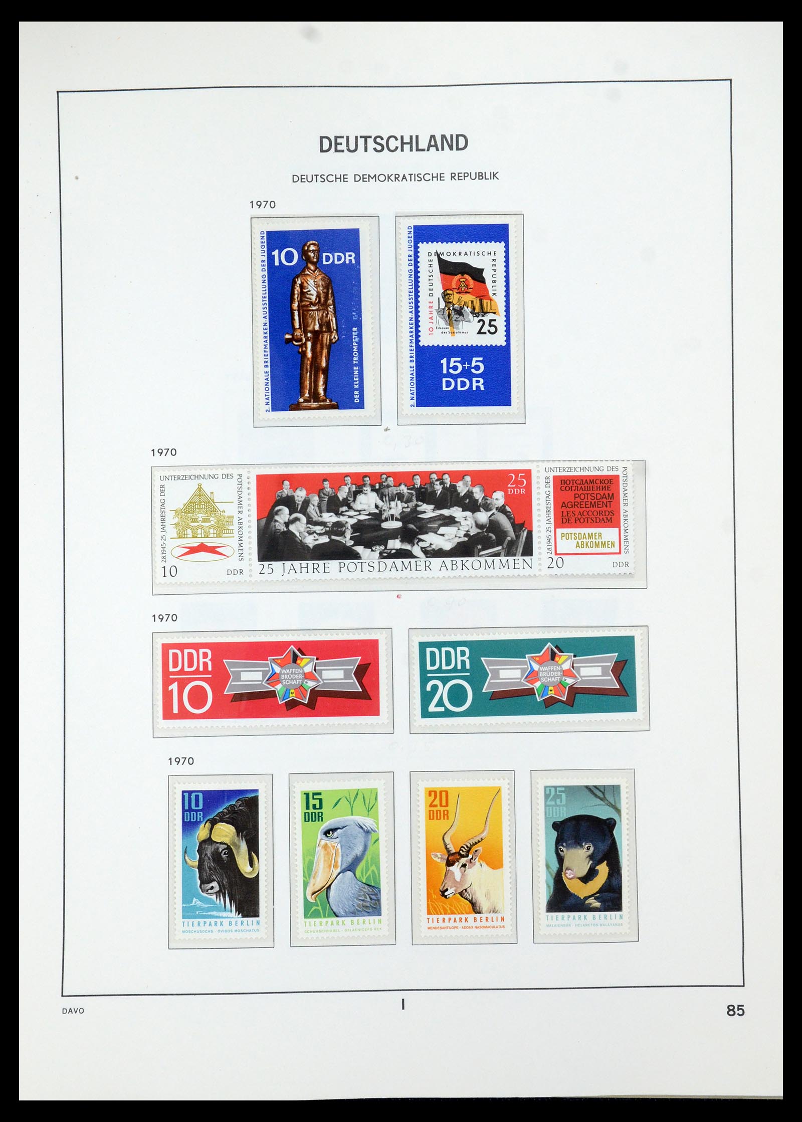 35534 103 - Postzegelverzameling 35534 DDR 1949-1990.