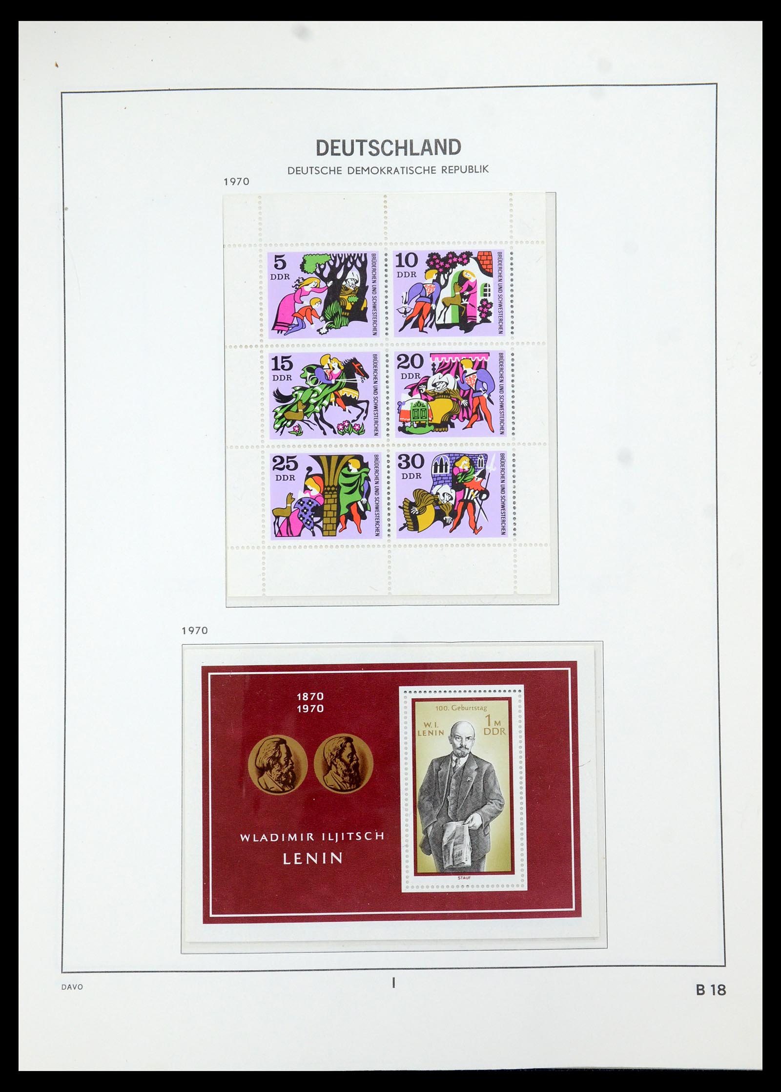 35534 105 - Postzegelverzameling 35534 DDR 1949-1990.