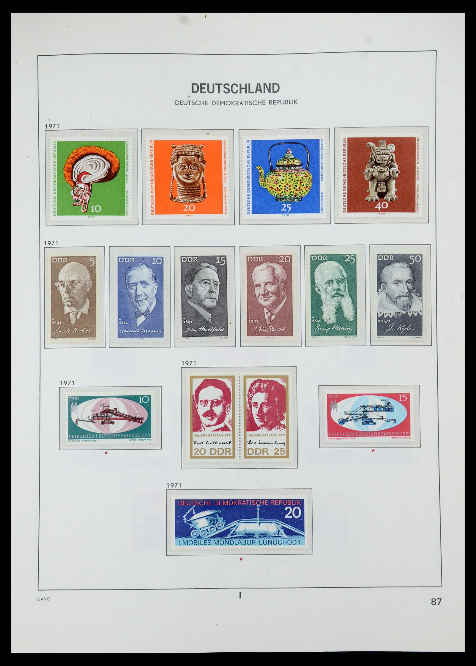 35534 107 - Postzegelverzameling 35534 DDR 1949-1990.