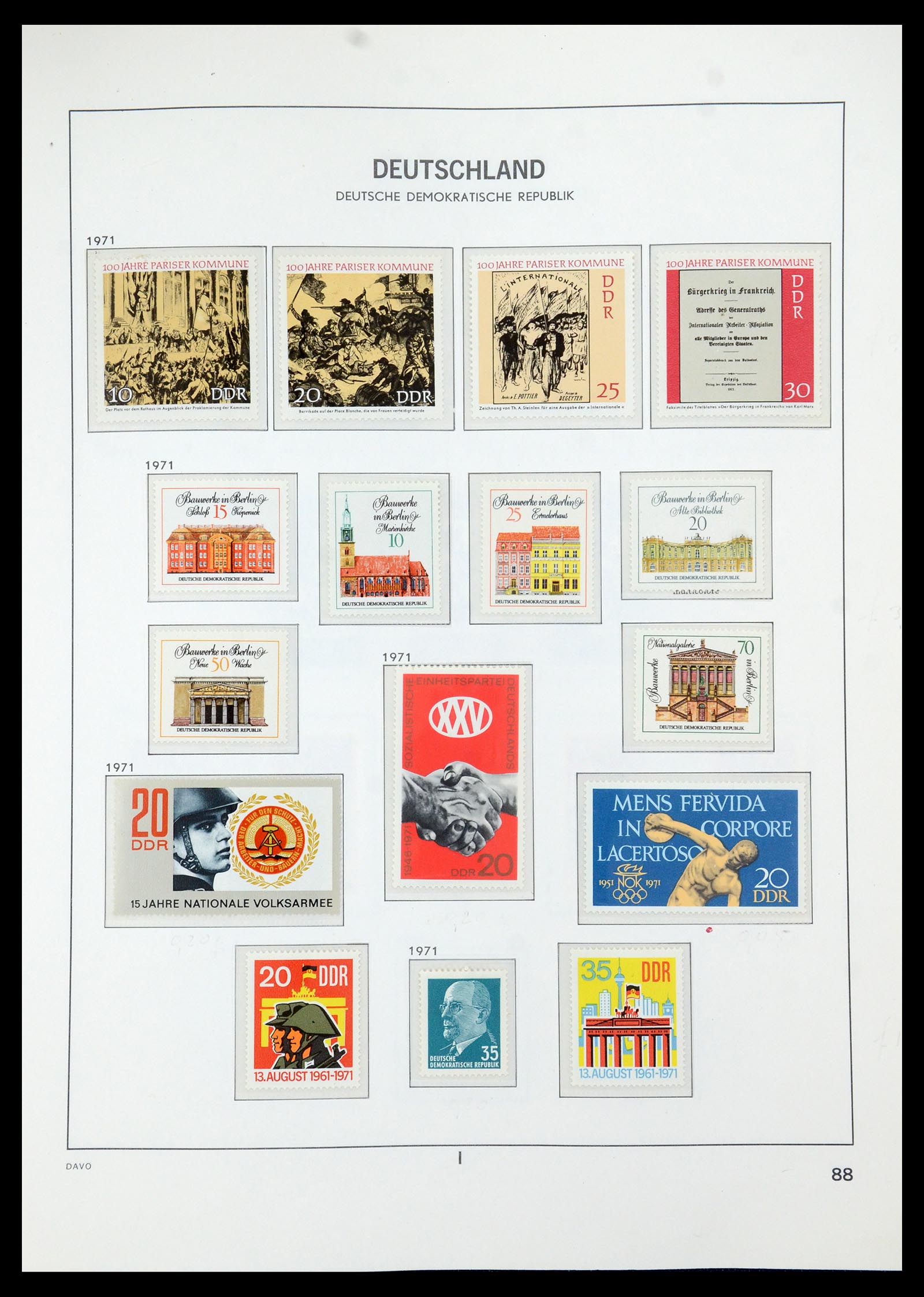 35534 108 - Postzegelverzameling 35534 DDR 1949-1990.