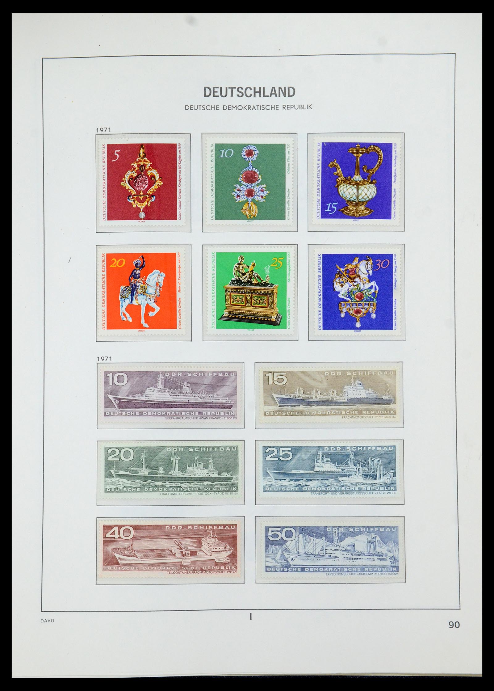 35534 110 - Postzegelverzameling 35534 DDR 1949-1990.