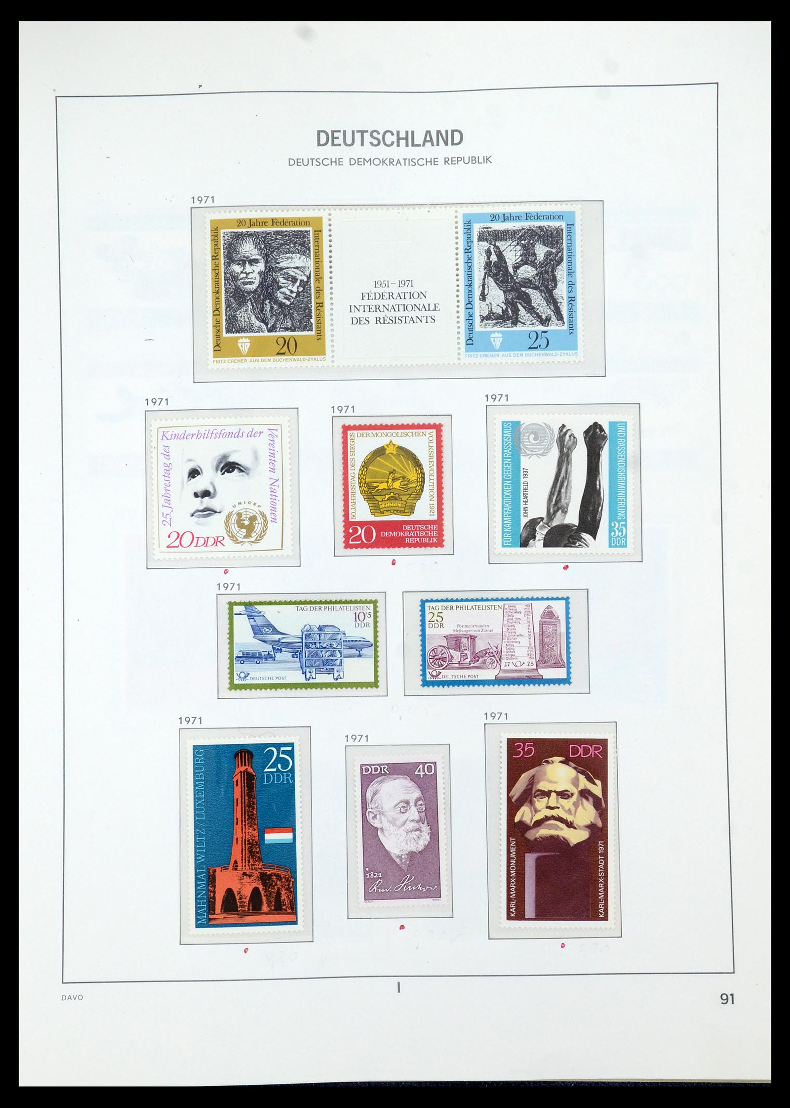 35534 111 - Postzegelverzameling 35534 DDR 1949-1990.