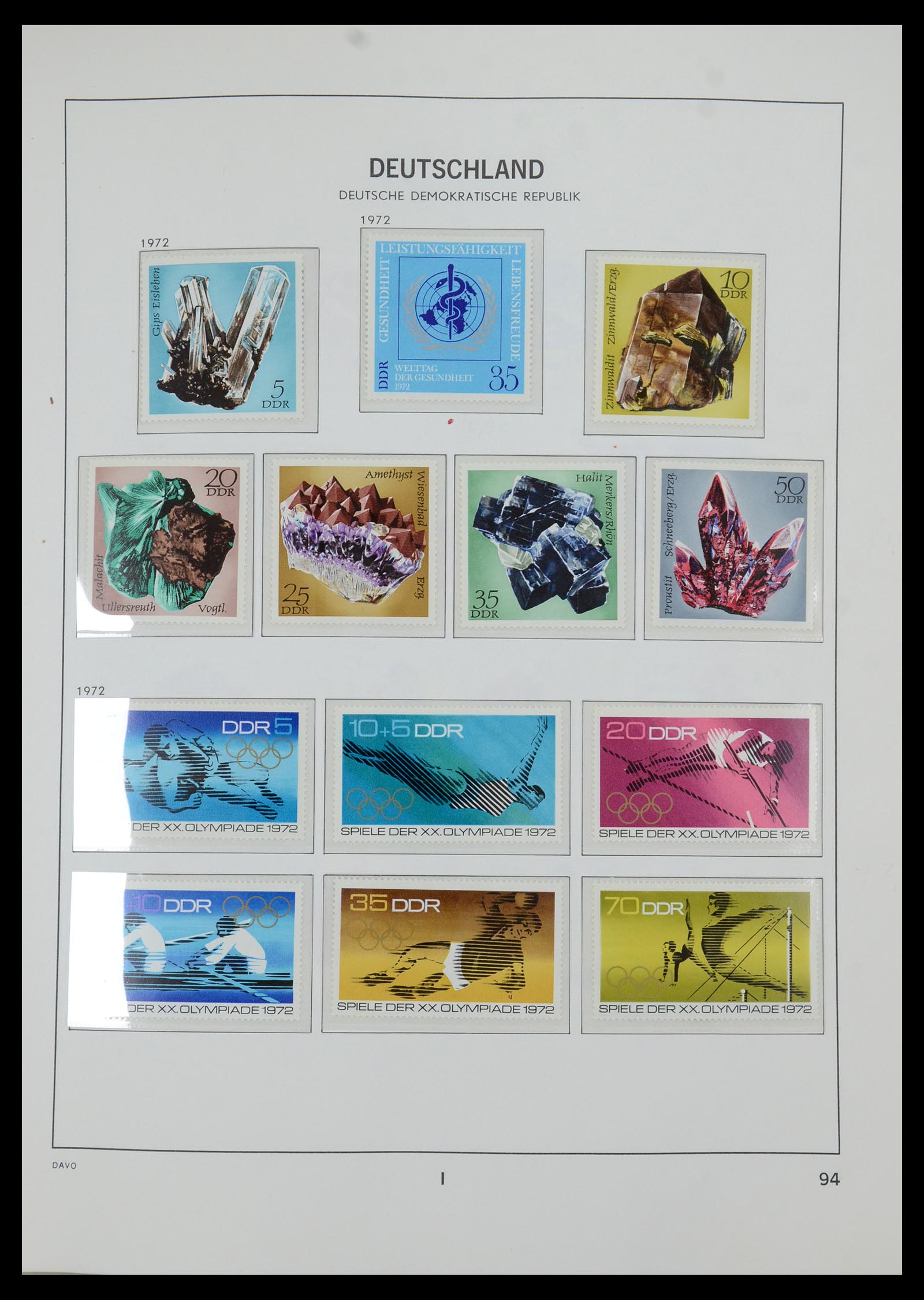 35534 116 - Postzegelverzameling 35534 DDR 1949-1990.