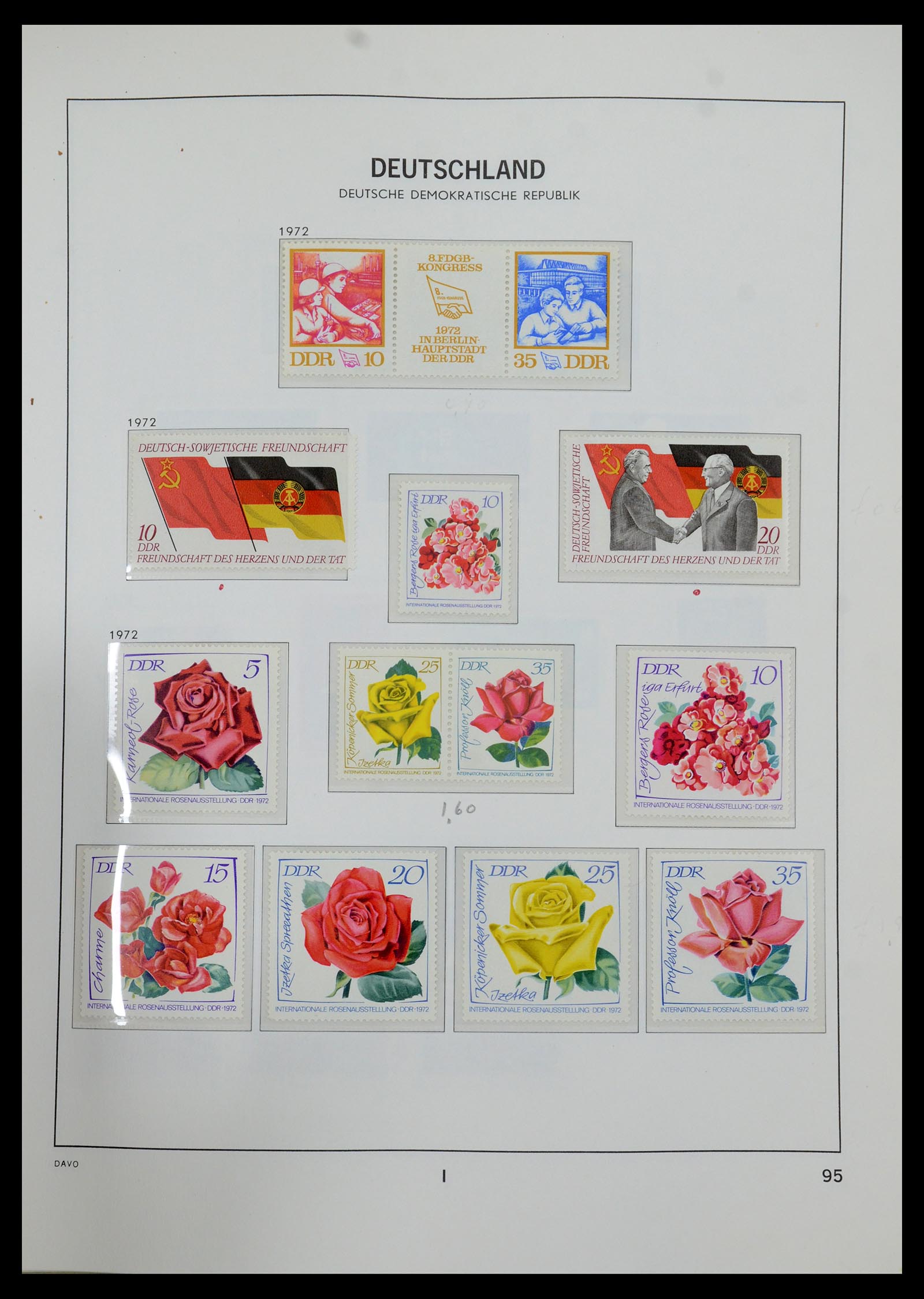 35534 117 - Postzegelverzameling 35534 DDR 1949-1990.