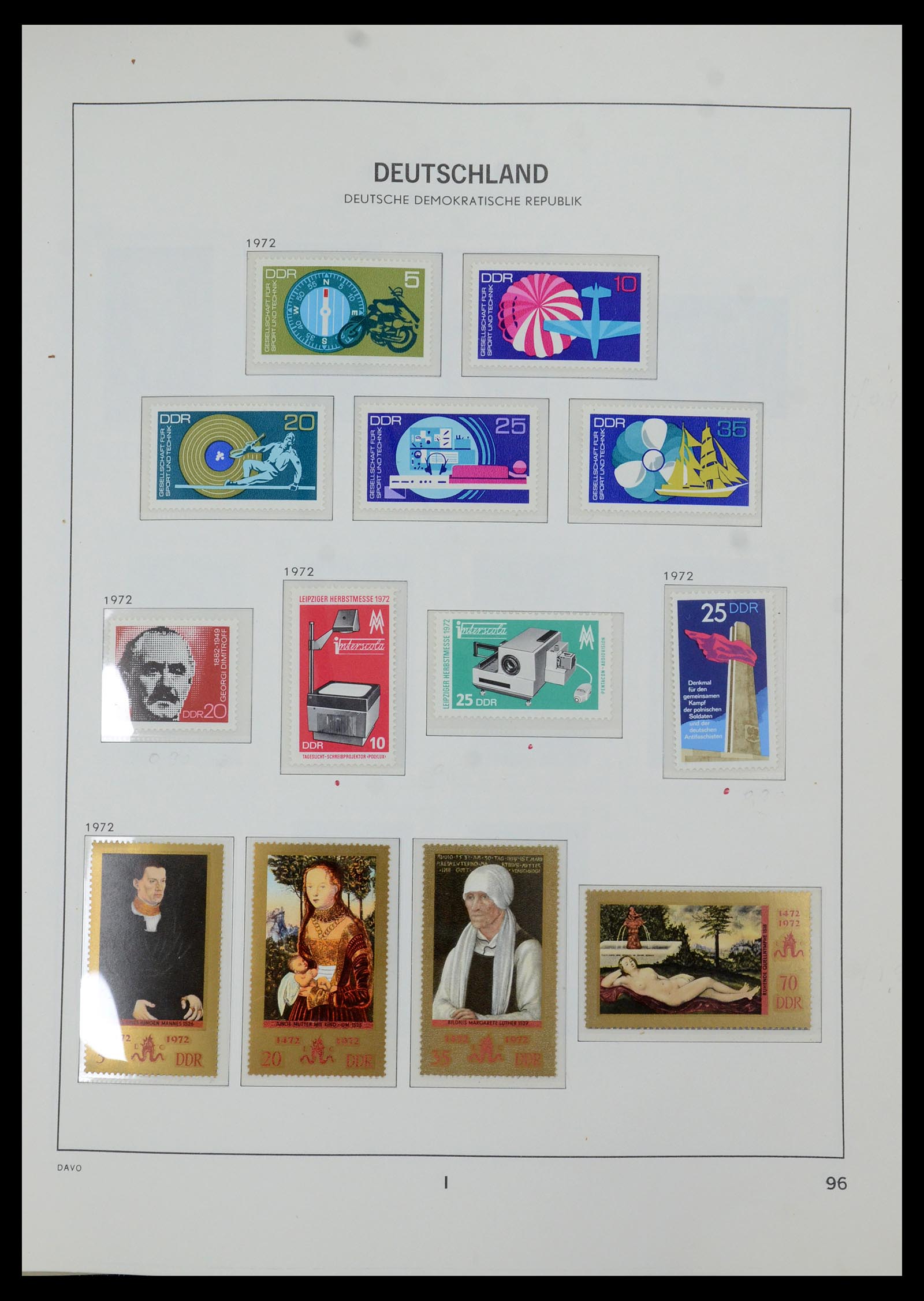35534 118 - Postzegelverzameling 35534 DDR 1949-1990.