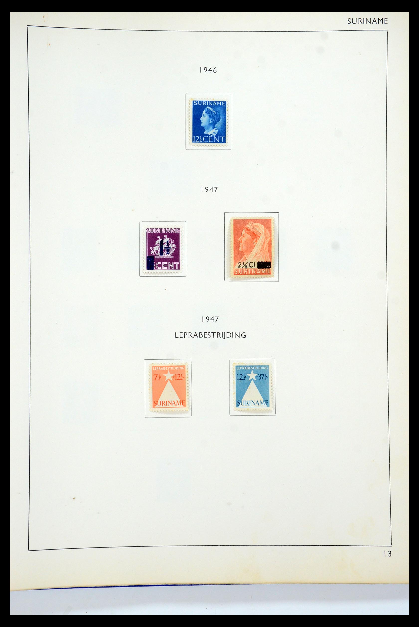 35535 122 - Postzegelverzameling 35535 Nederland en overzeese gebiedsdelen 1852-1