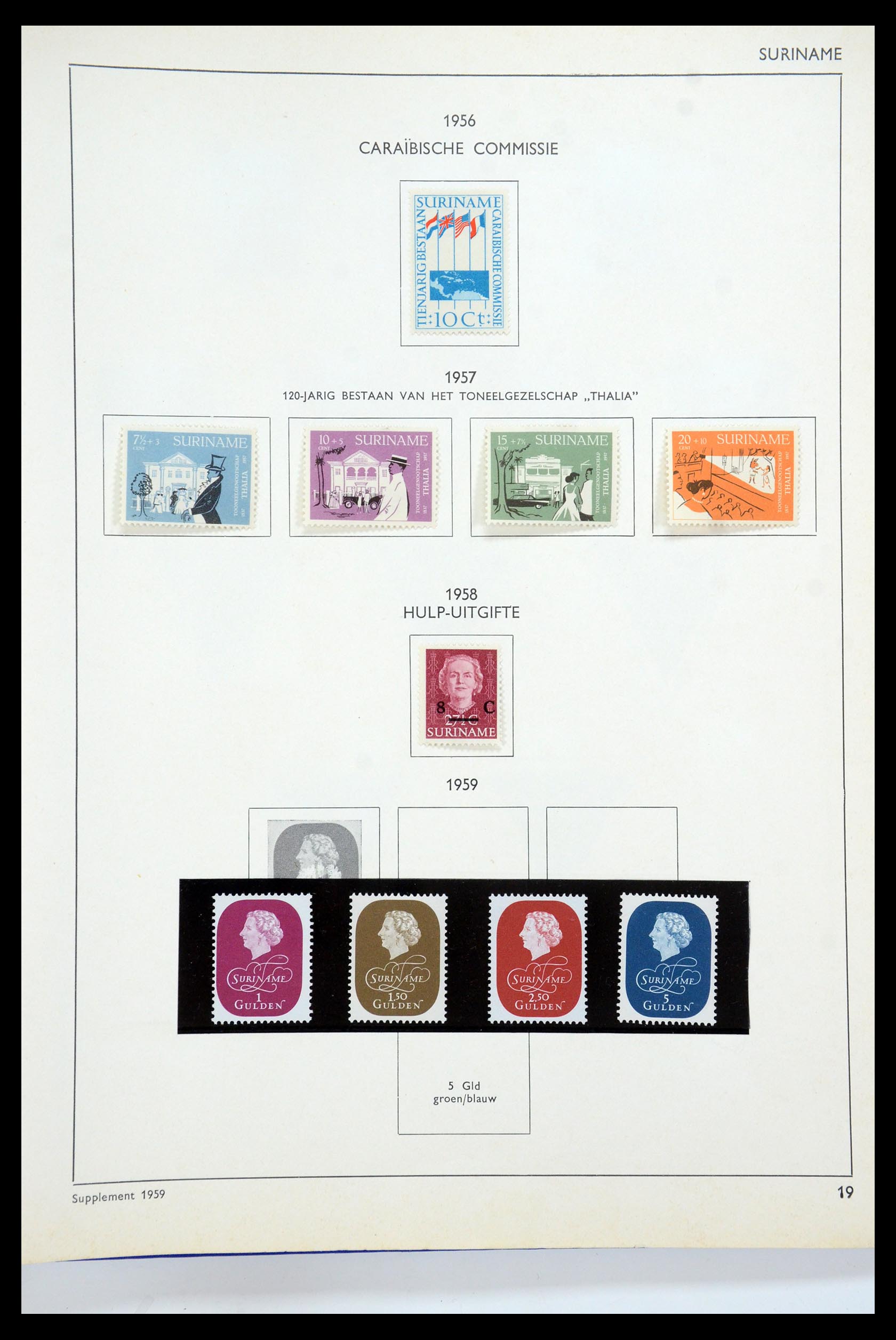 35535 128 - Postzegelverzameling 35535 Nederland en overzeese gebiedsdelen 1852-1