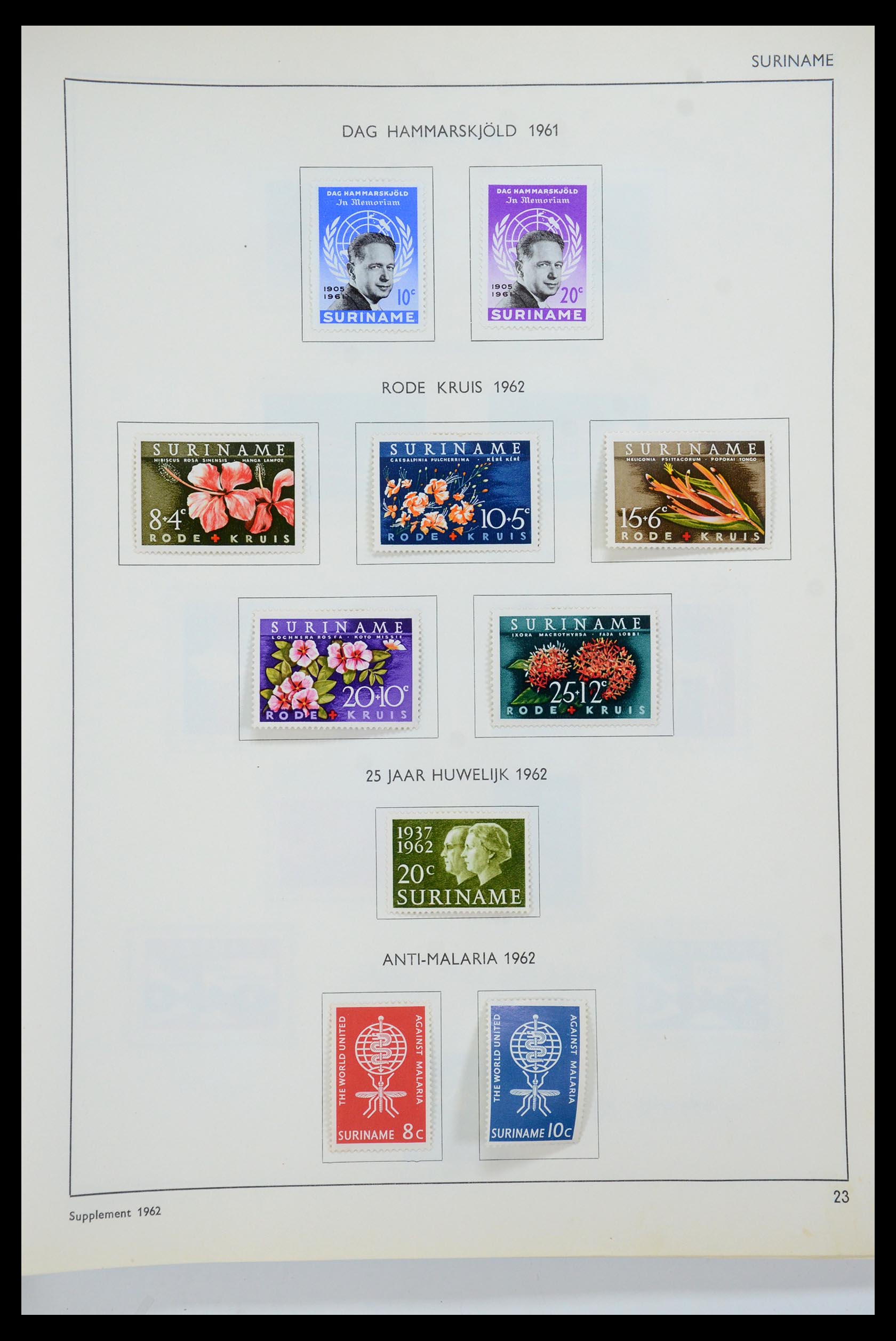 35535 132 - Postzegelverzameling 35535 Nederland en overzeese gebiedsdelen 1852-1