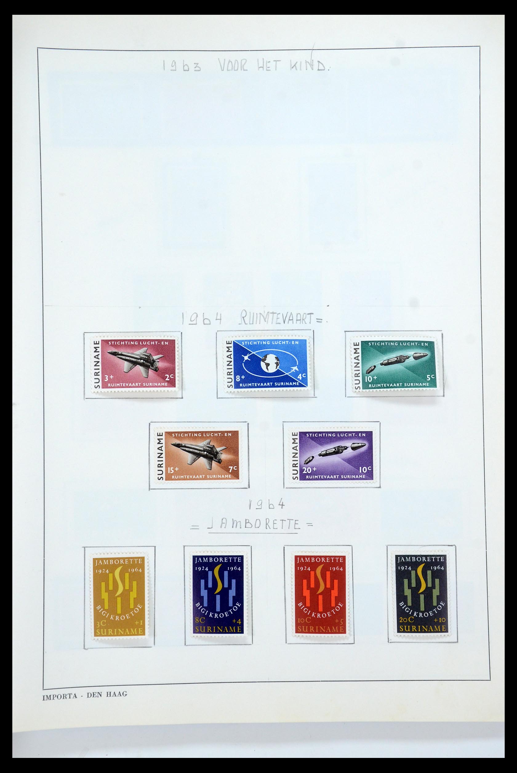 35535 134 - Postzegelverzameling 35535 Nederland en overzeese gebiedsdelen 1852-1