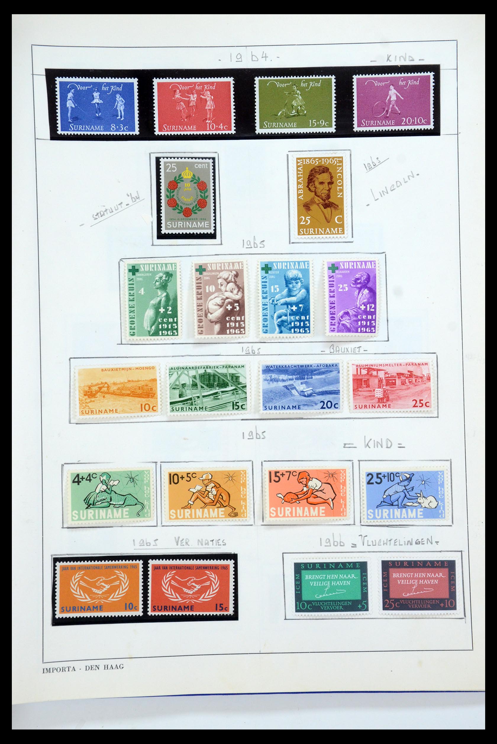 35535 135 - Postzegelverzameling 35535 Nederland en overzeese gebiedsdelen 1852-1