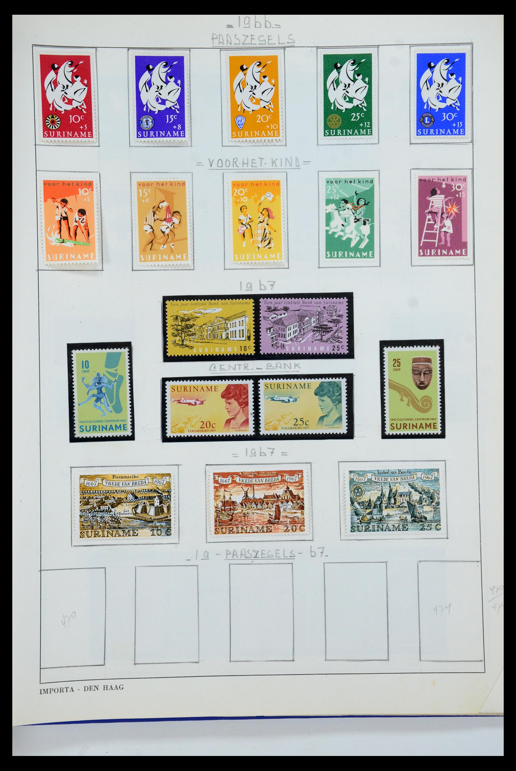 35535 137 - Postzegelverzameling 35535 Nederland en overzeese gebiedsdelen 1852-1