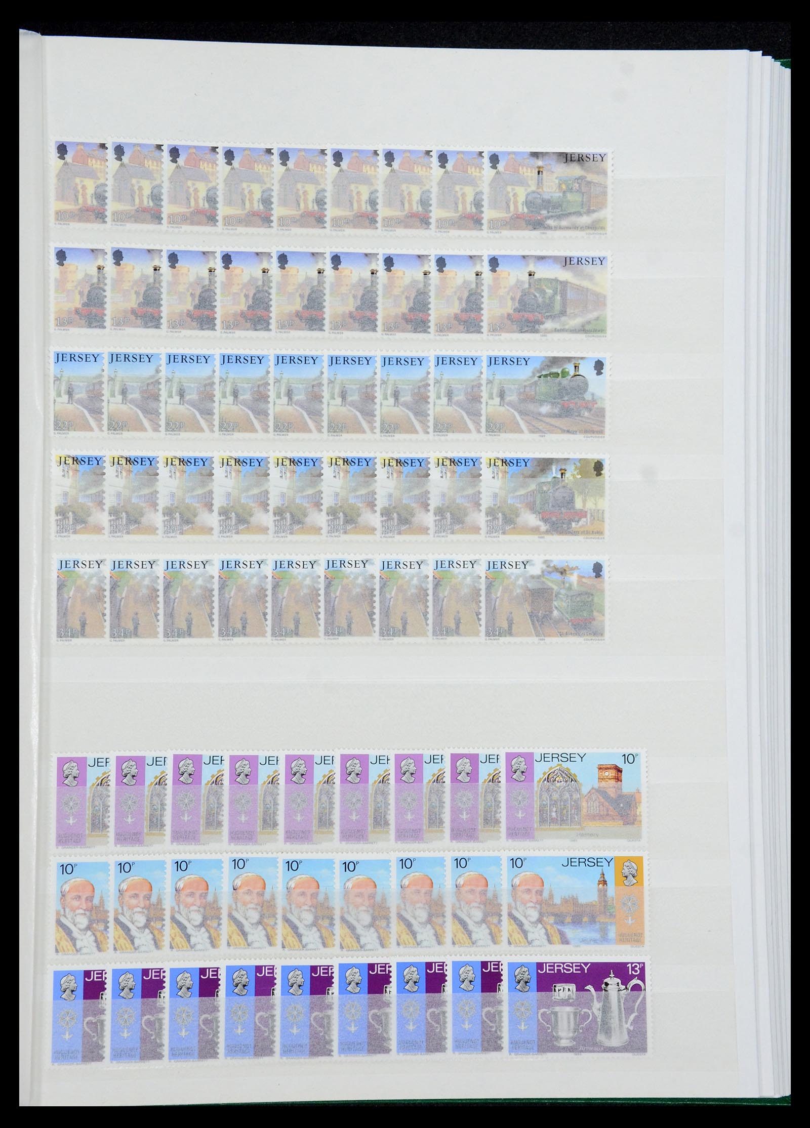 35537 105 - Postzegelverzameling 35537 Jersey 1941-2016!