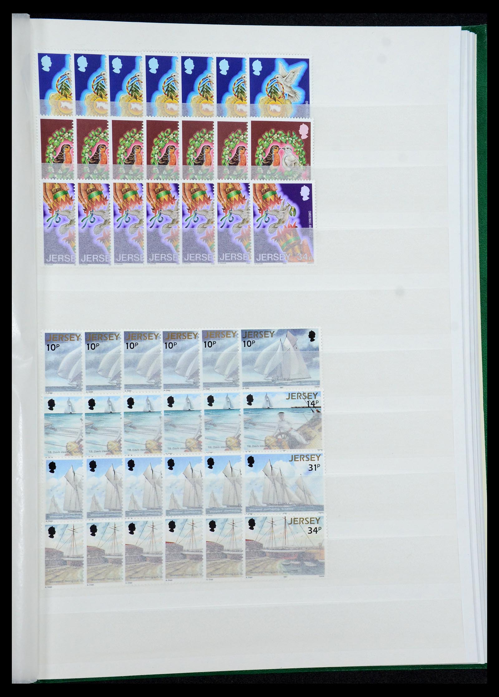 35537 113 - Postzegelverzameling 35537 Jersey 1941-2016!