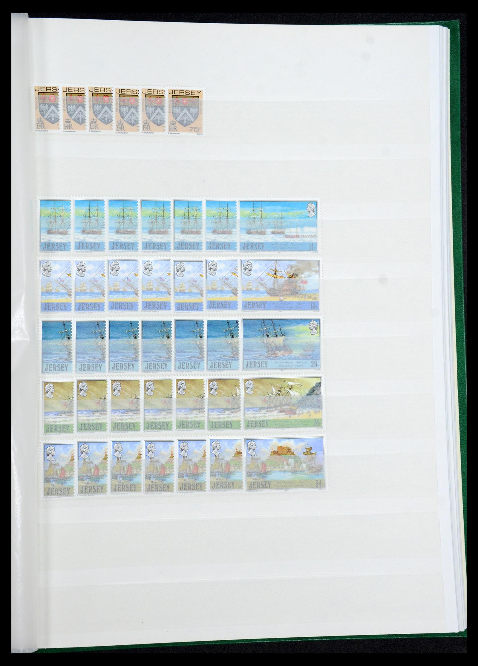 35537 115 - Postzegelverzameling 35537 Jersey 1941-2016!