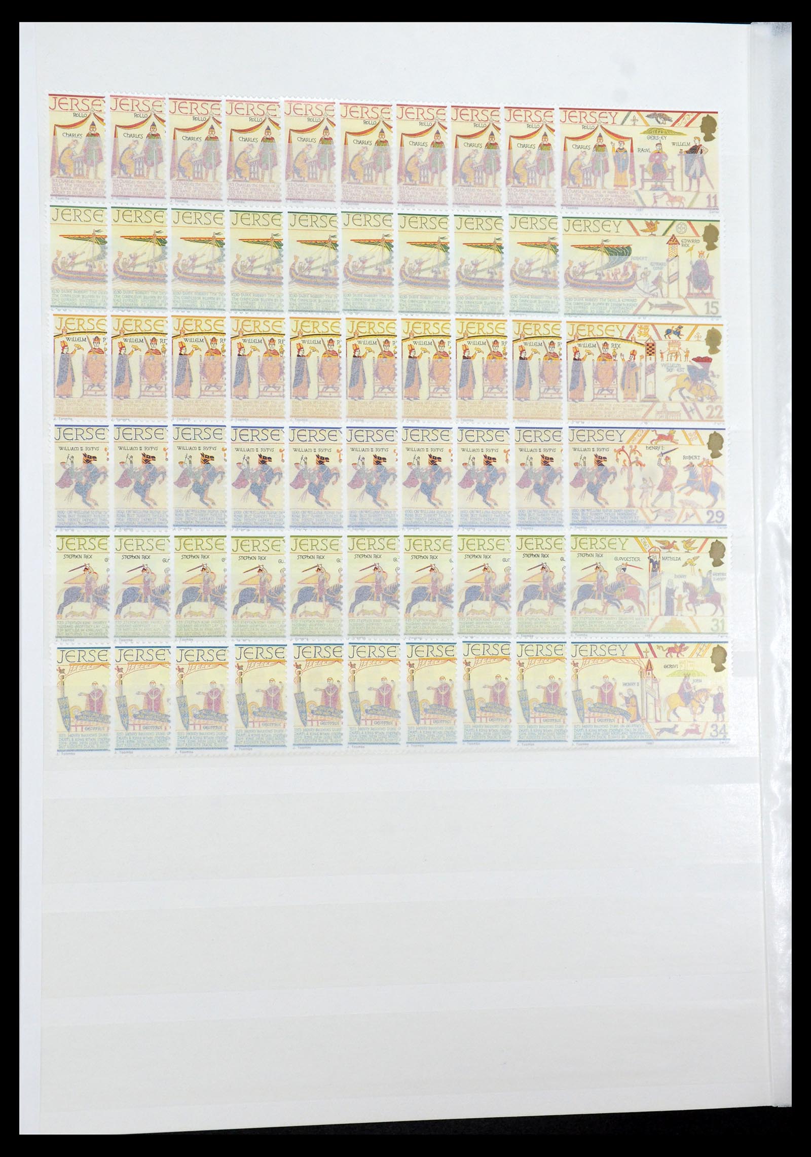 35537 116 - Postzegelverzameling 35537 Jersey 1941-2016!