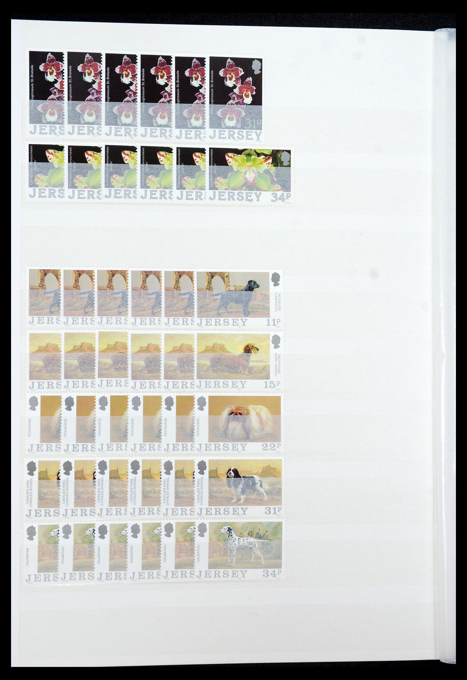 35537 118 - Postzegelverzameling 35537 Jersey 1941-2016!