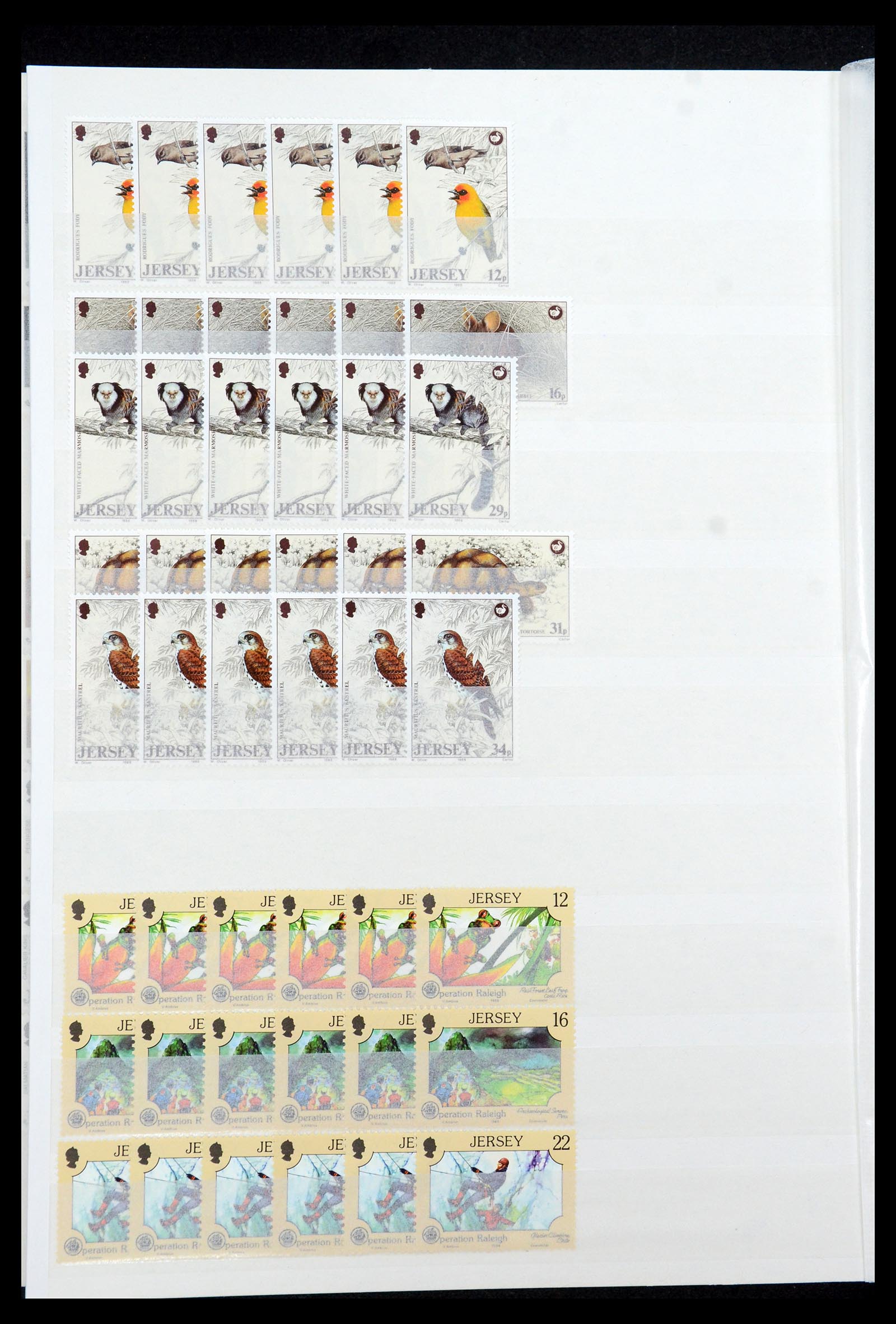 35537 120 - Postzegelverzameling 35537 Jersey 1941-2016!