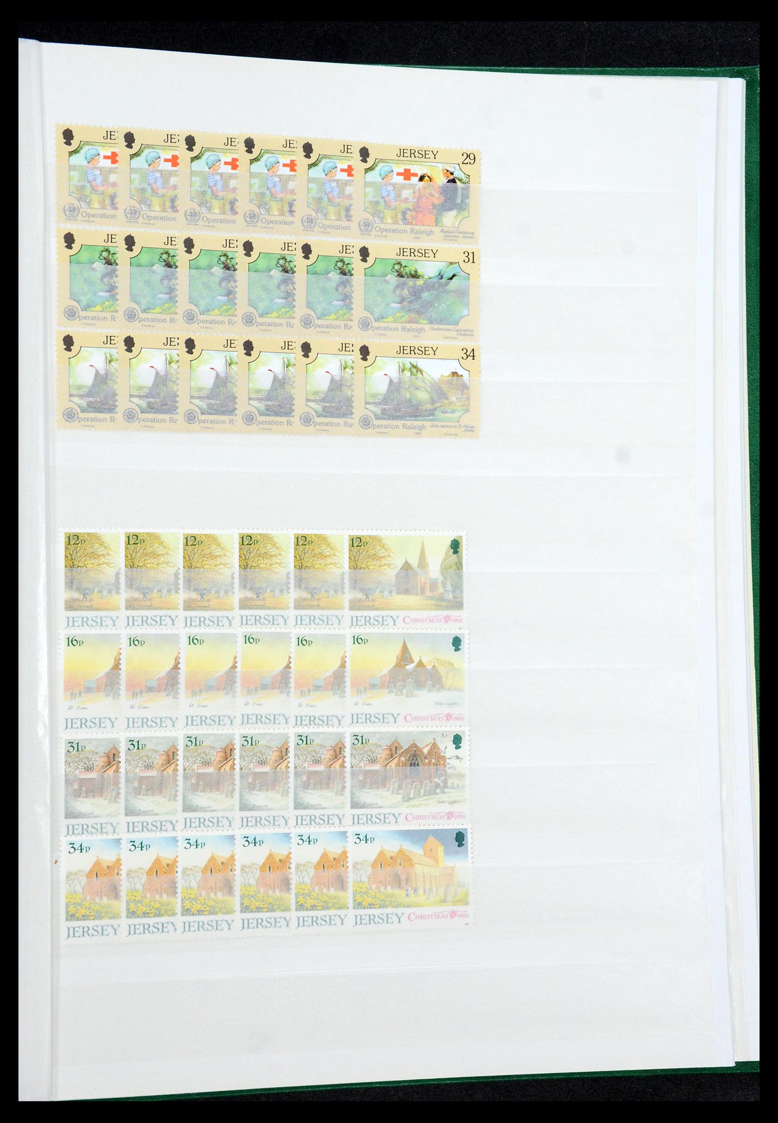 35537 121 - Postzegelverzameling 35537 Jersey 1941-2016!