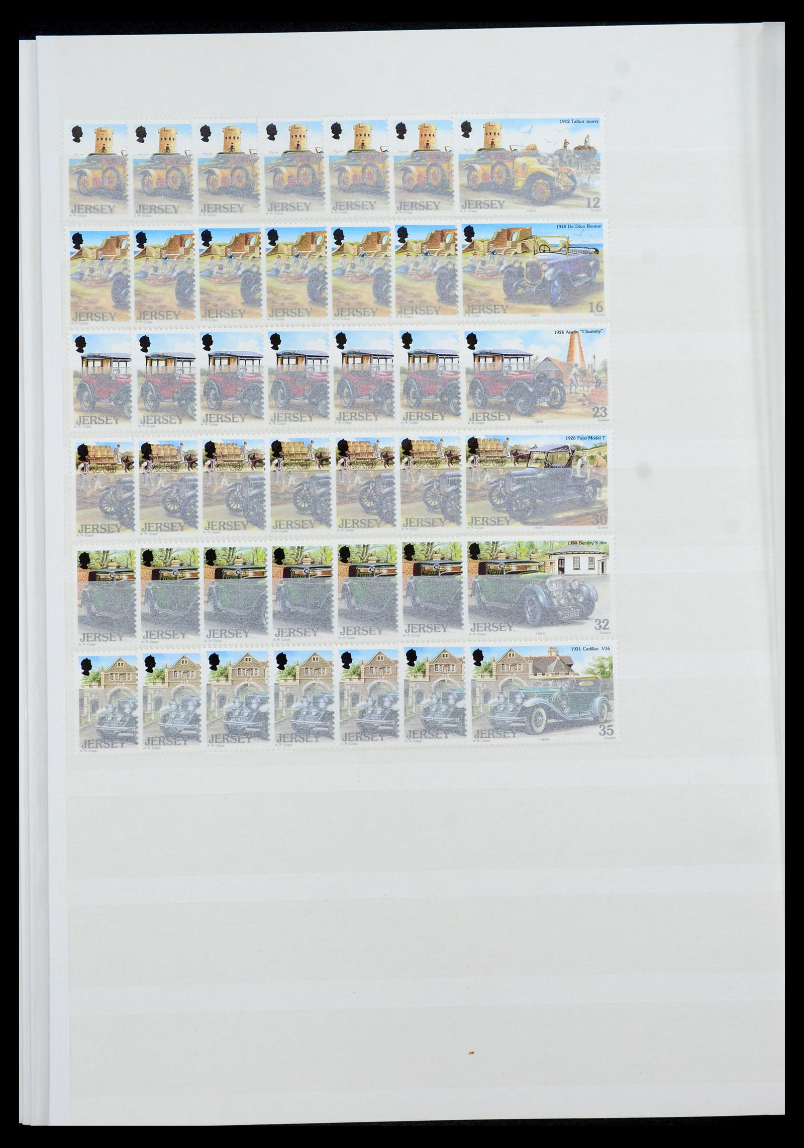 35537 122 - Postzegelverzameling 35537 Jersey 1941-2016!