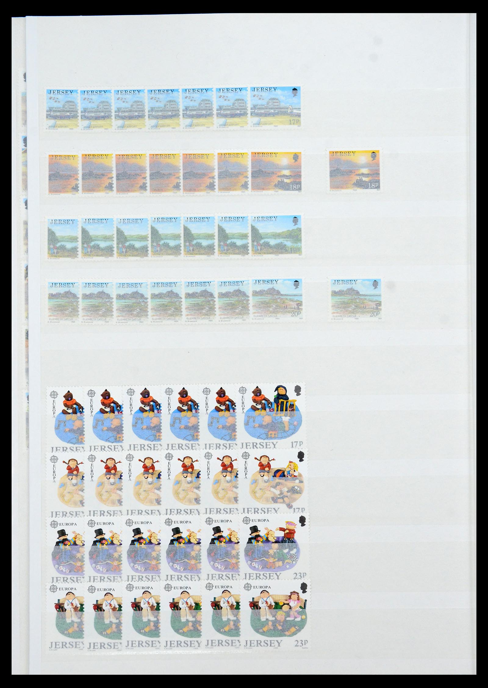 35537 124 - Postzegelverzameling 35537 Jersey 1941-2016!