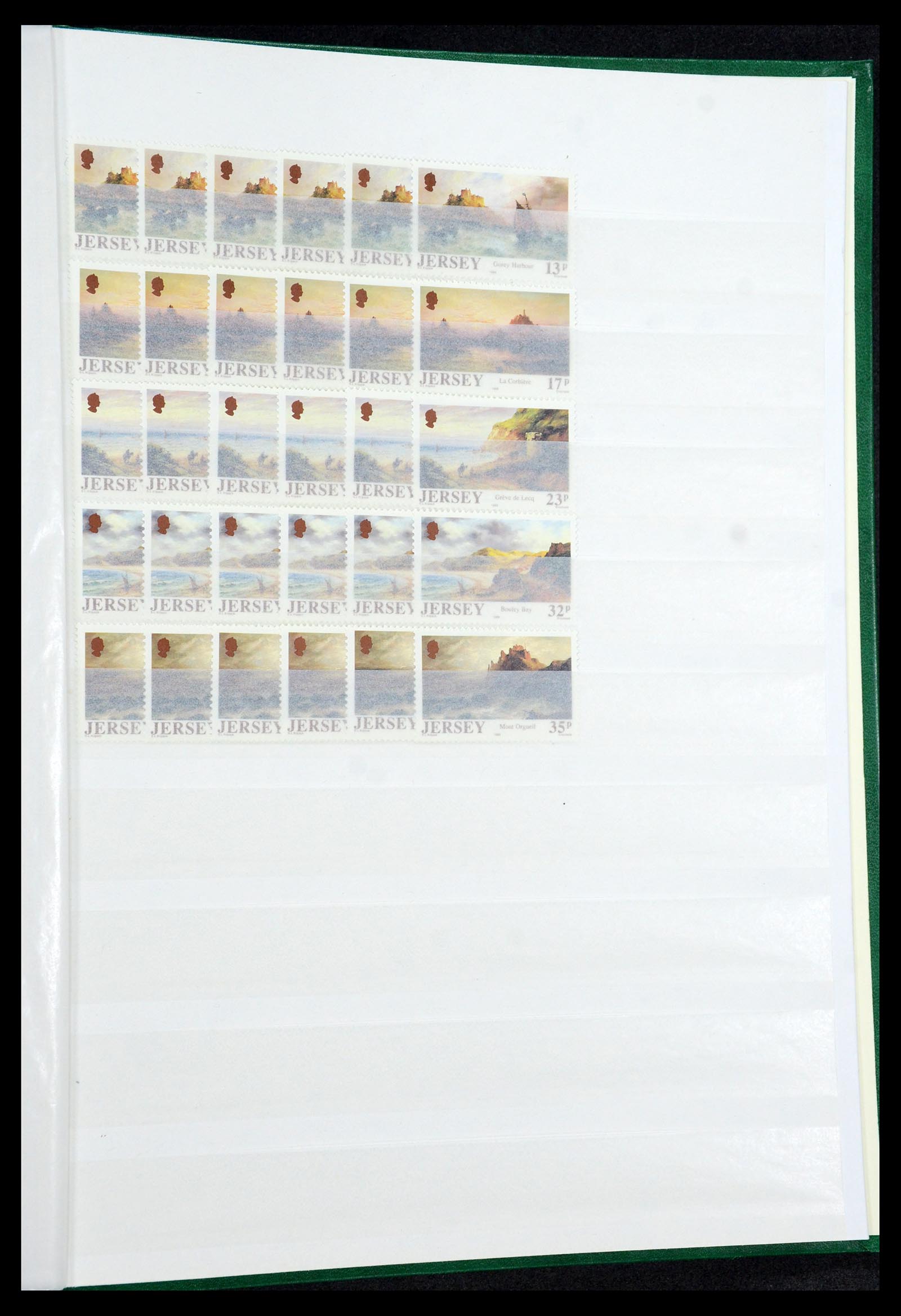 35537 126 - Postzegelverzameling 35537 Jersey 1941-2016!